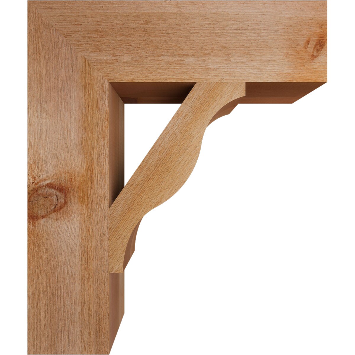 Ekena Millwork BKT06X22X26FST05RWR Exterior-Brackets-Braces - View #3