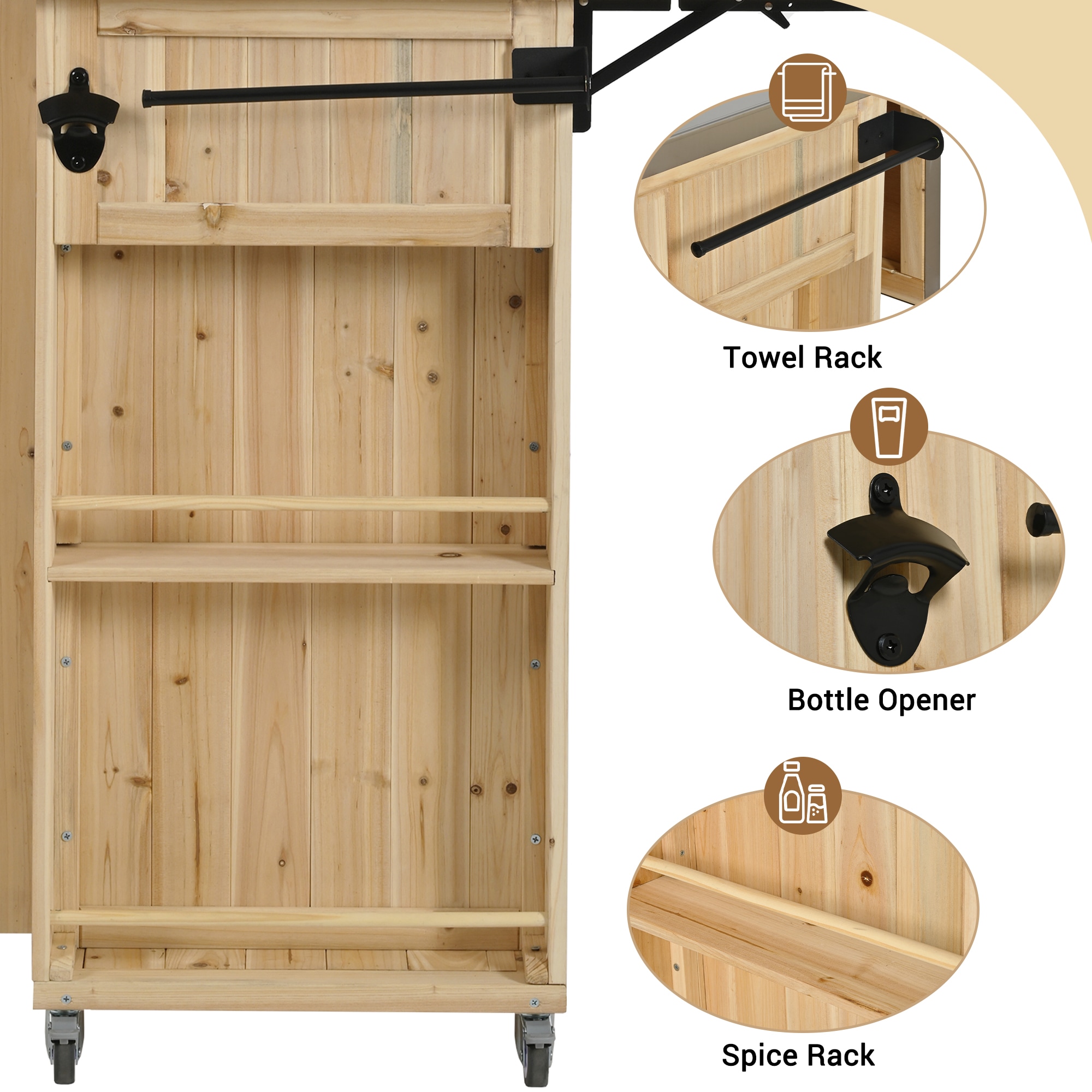 GDFStudio 341635 Outdoor-Carts - View #5