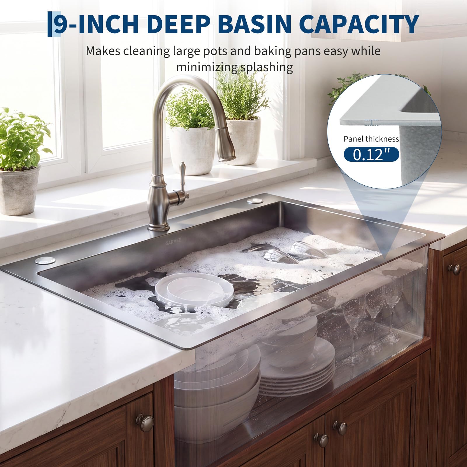 DEXSO CHUQJ6GNQGR0VQO Kitchen-Sinks - View #7