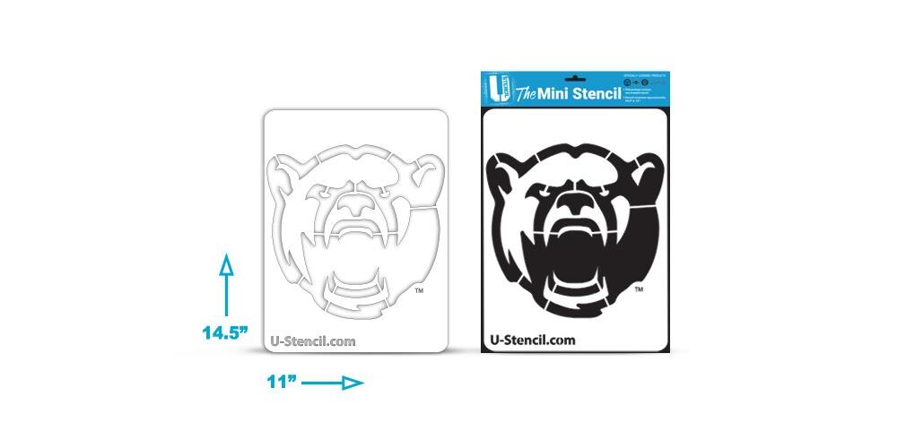 chicago bears stencil