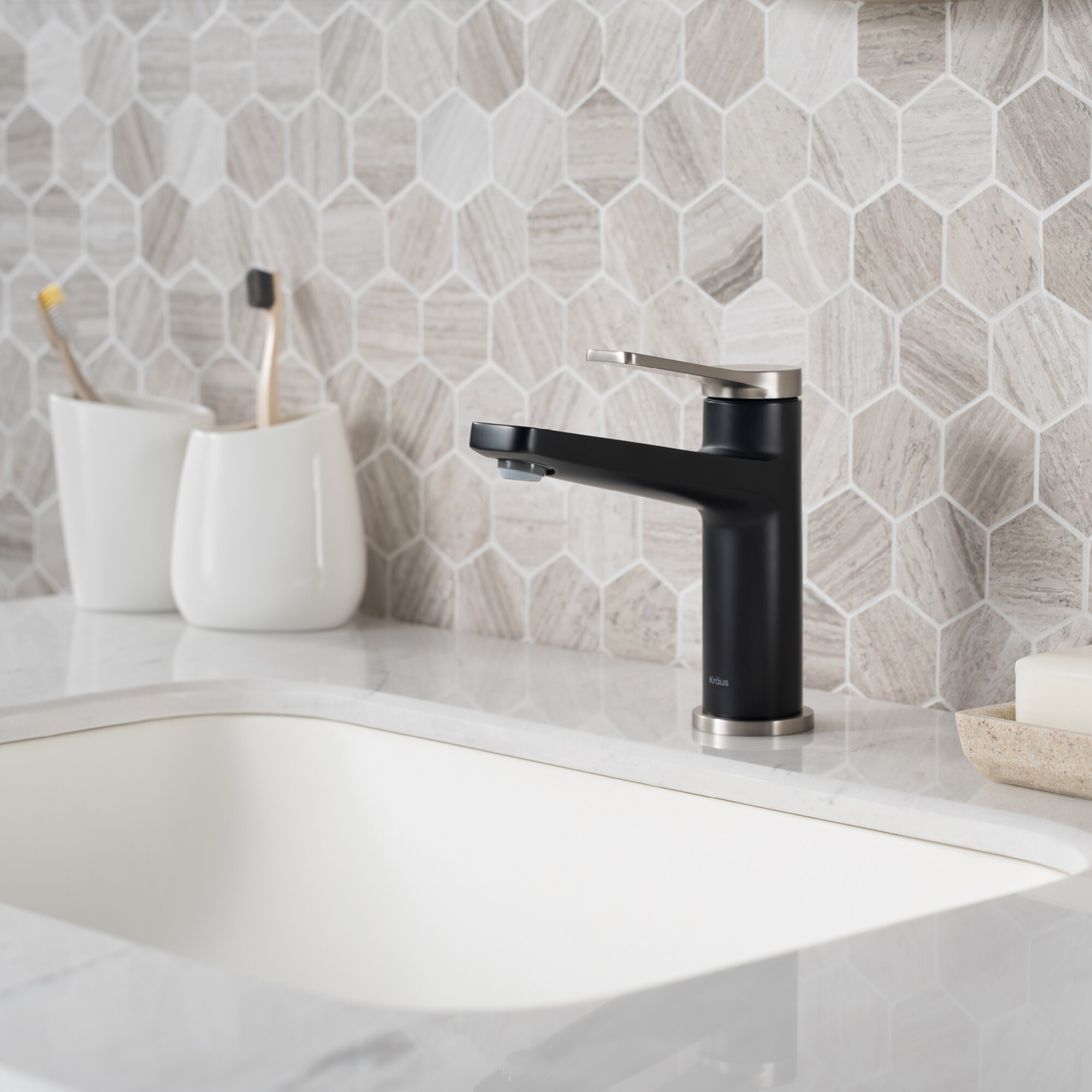 Kraus KBF-1401SFSMB Lavatory-Faucets - View #11