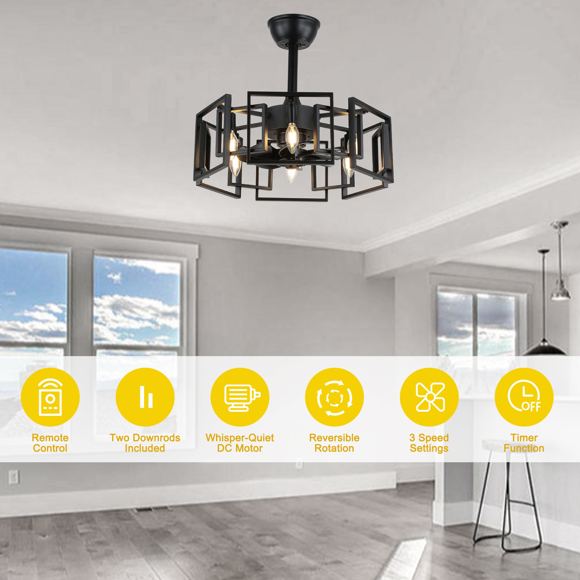 Oaks Decor DC2032 Ceiling-Fans - View #9