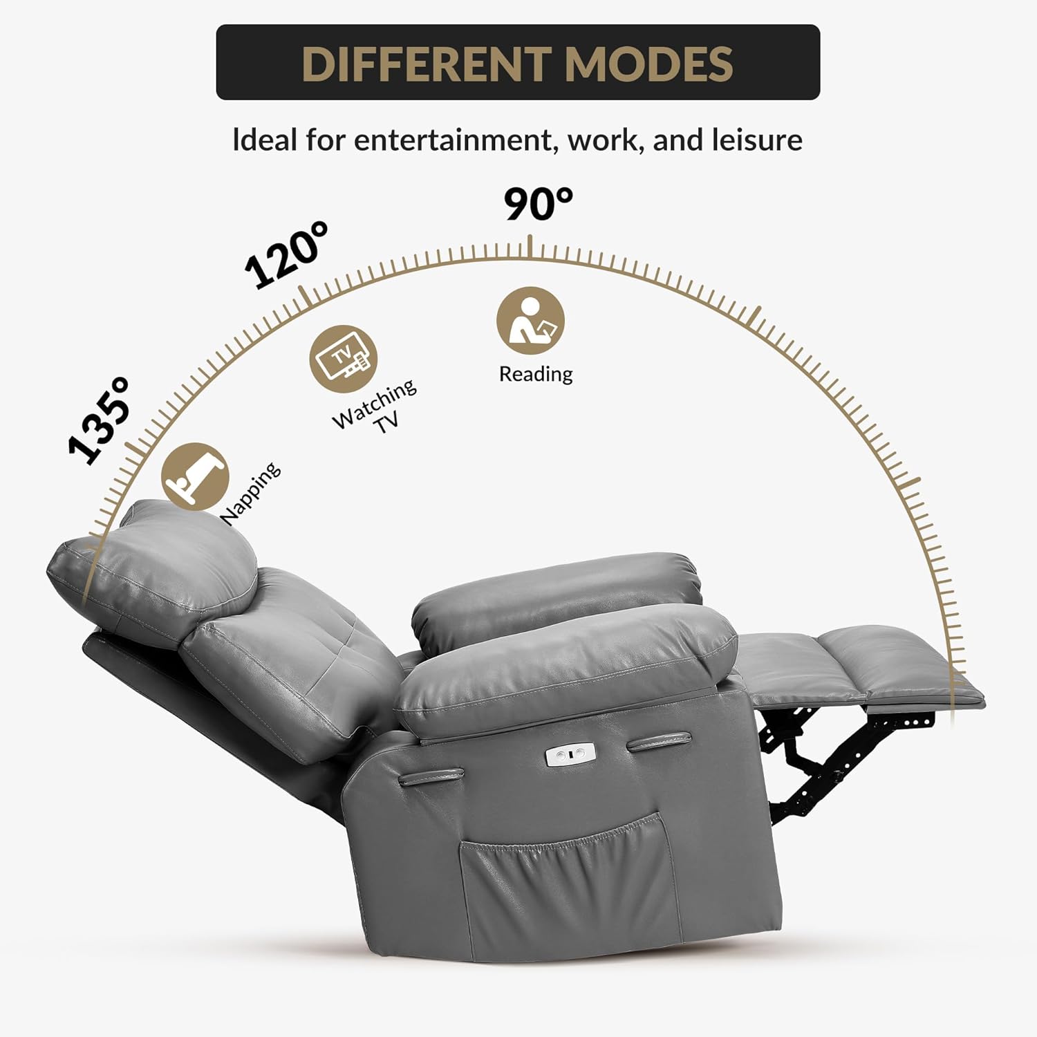 Qeetex ABODE-PHOKEV9 recliners - View #7