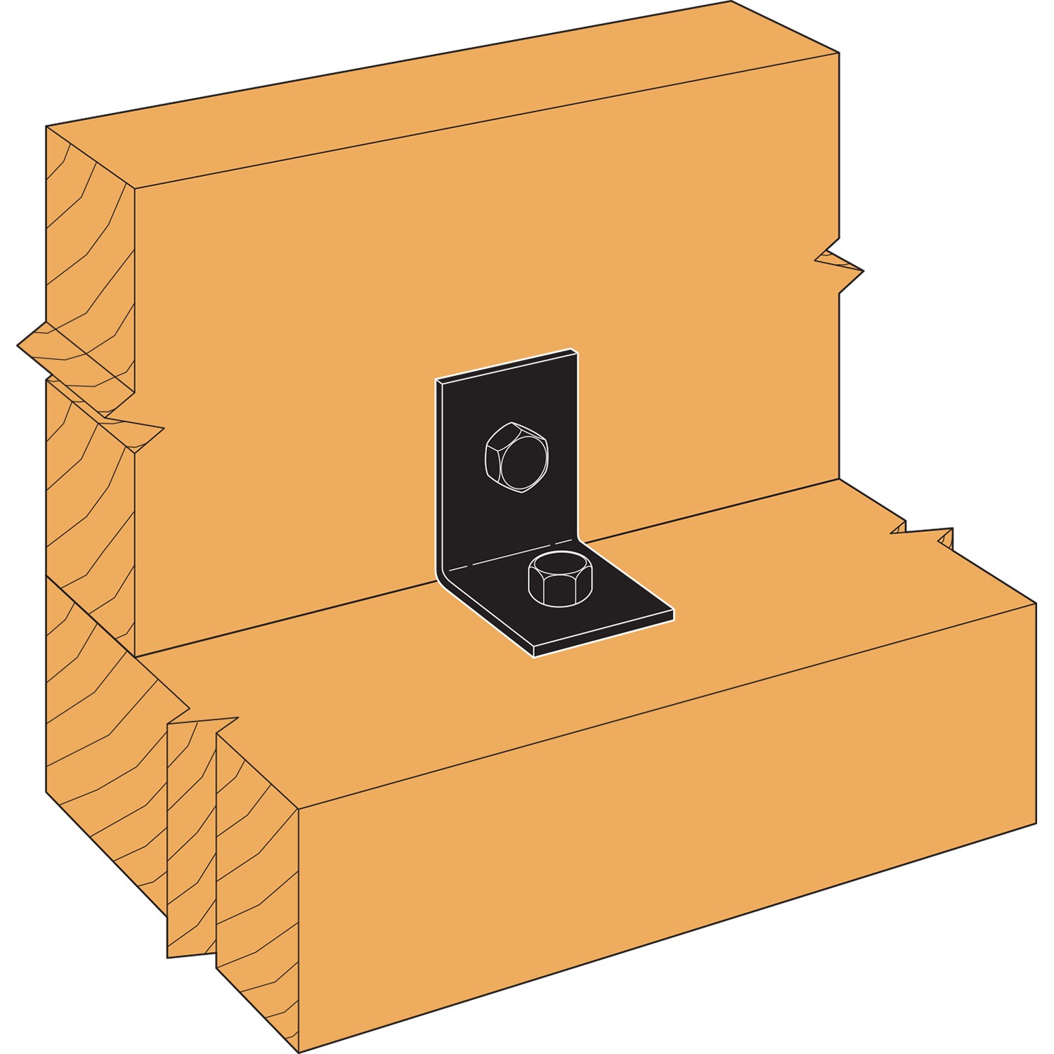 Simpson Strong-Tie HL33PC Mending-Plates-Brackets-Braces - View #2