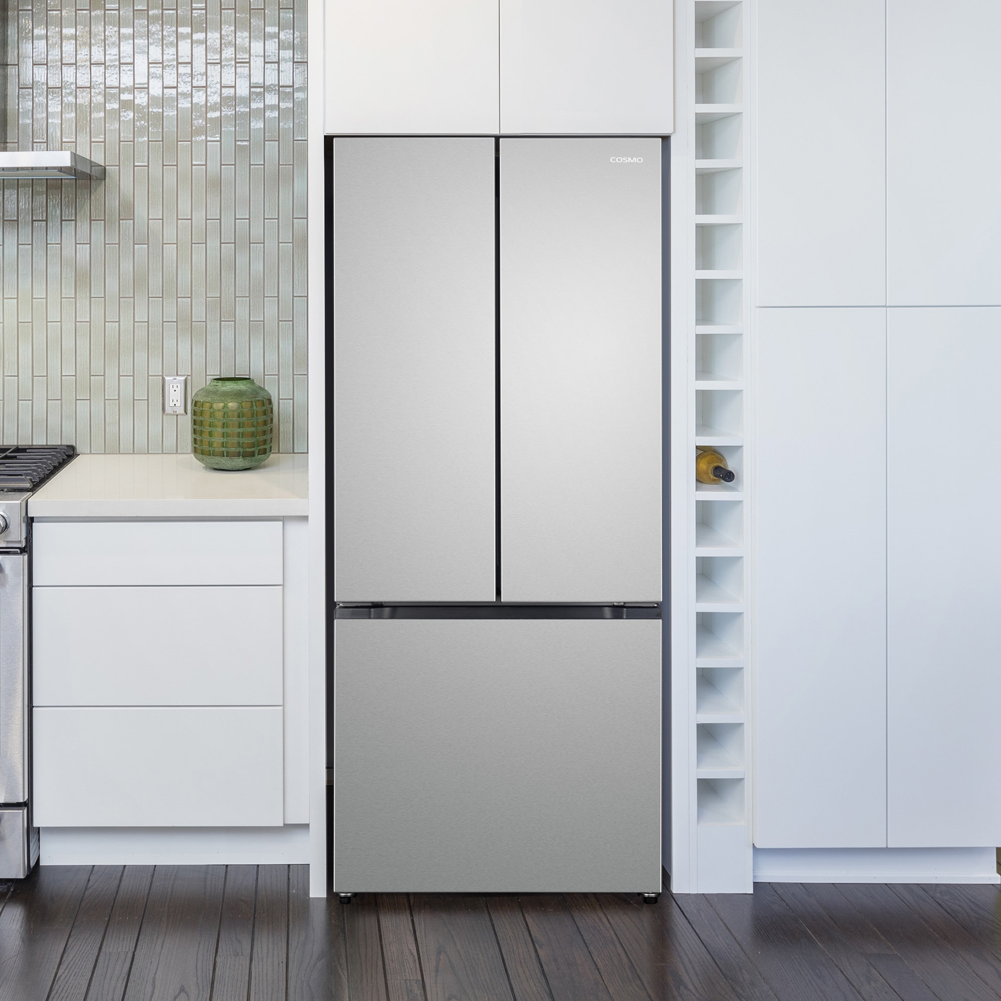 Cosmo COS-RFFV183RS French-Door-Refrigerators - View #3