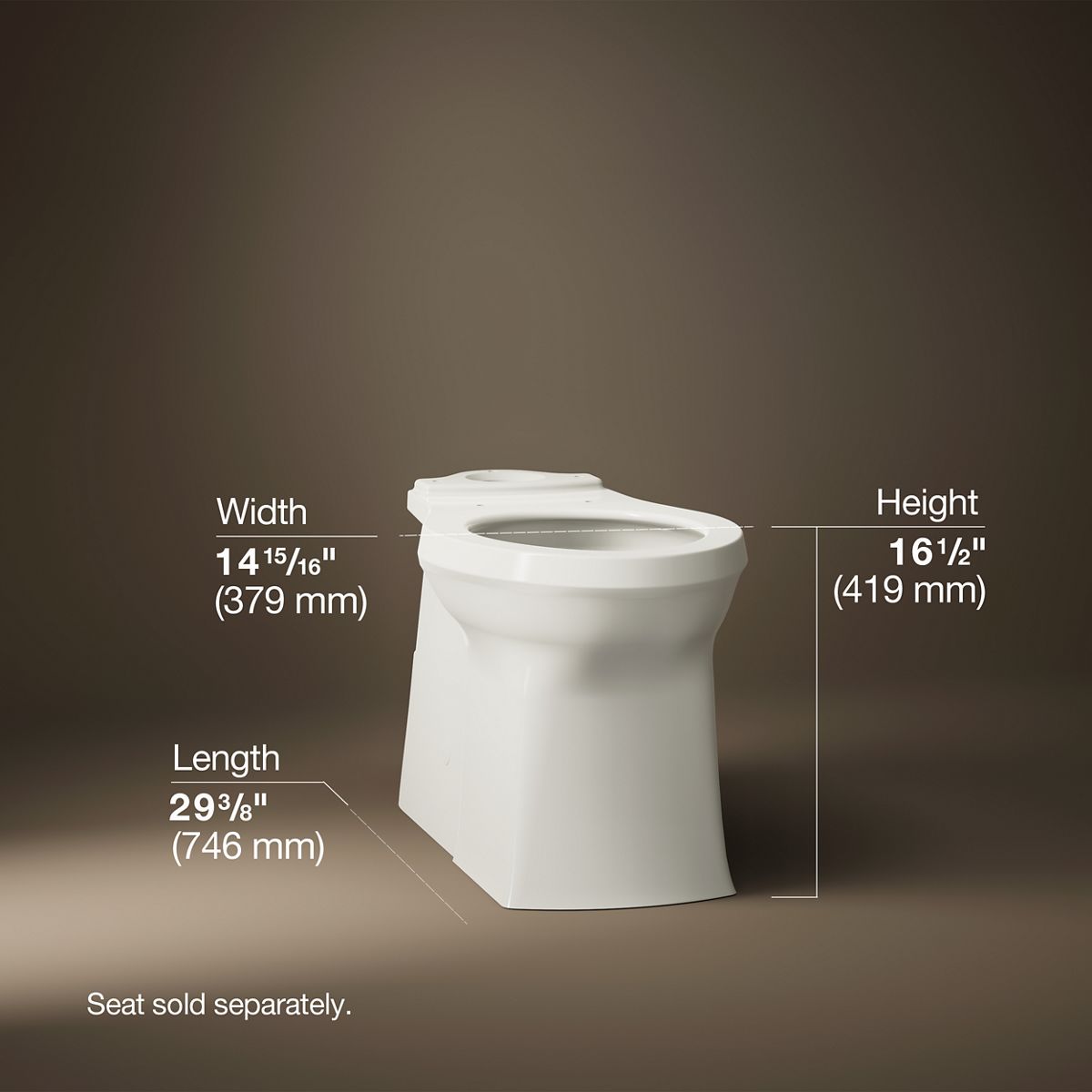 KOHLER K-4144-96 Toilet-Bowls - View #3