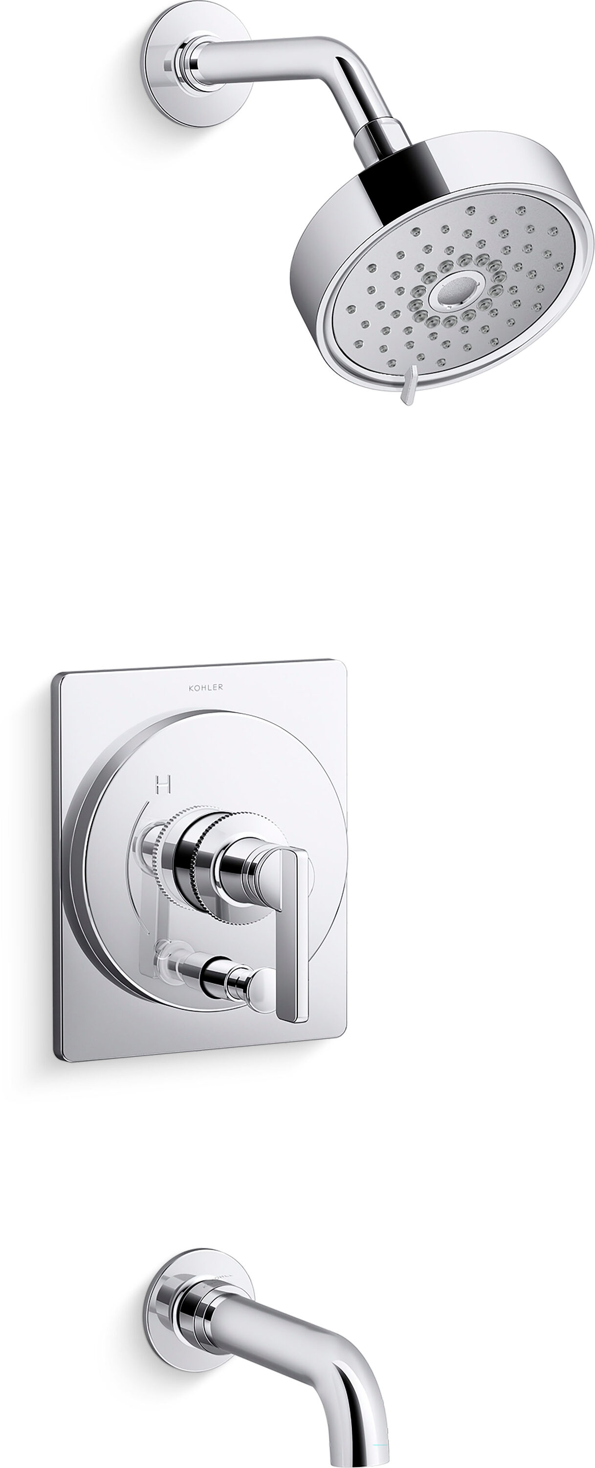 KOHLER Castia by Studio McGee Polished Chrome 1handle Multifunction