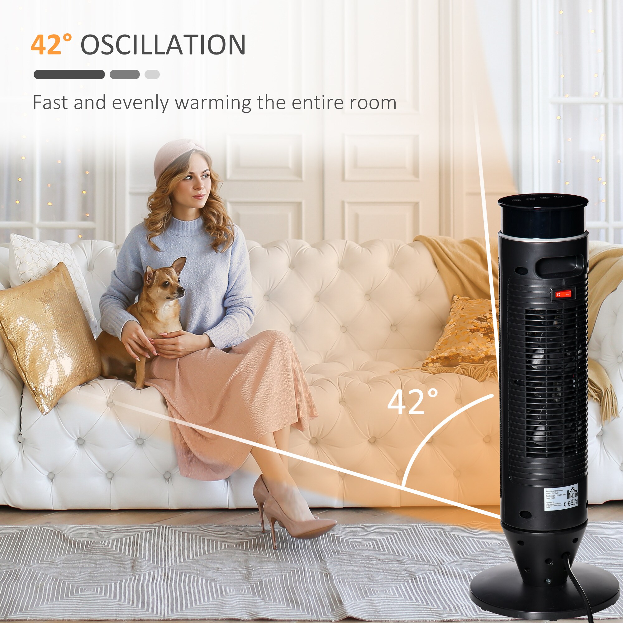 Maocao Hoom MZH53847 Portable-Electric-Heat - View #6