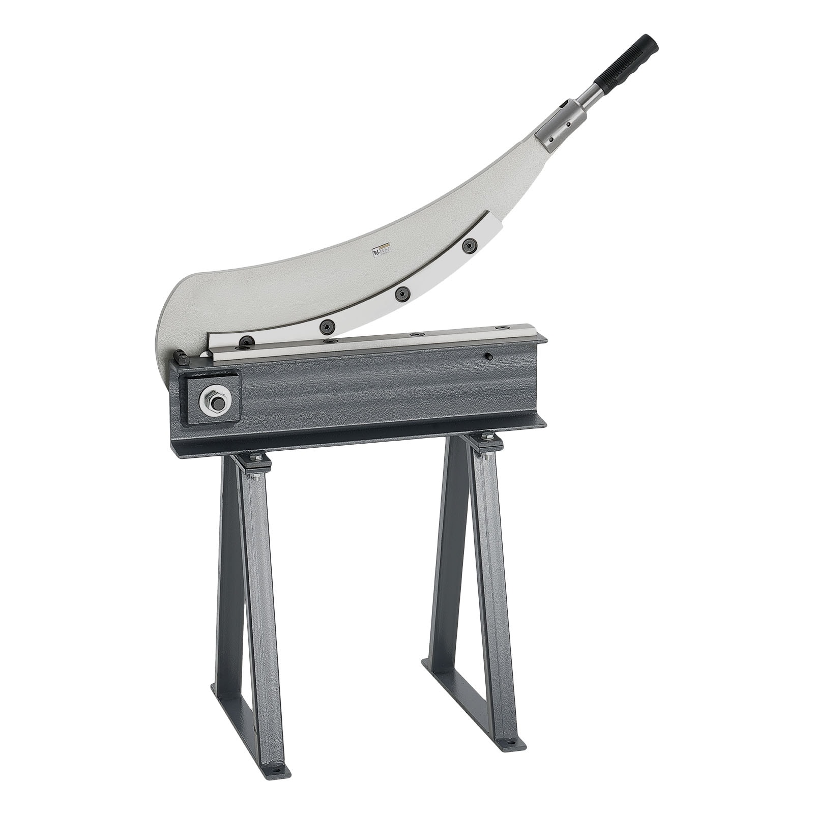 GIVIMO Manual Metal Sheet Cutter 20-in Guillotine Style with T10 HRC52-54 Blades and Included Stand for Aluminum Copper PCB Plastic