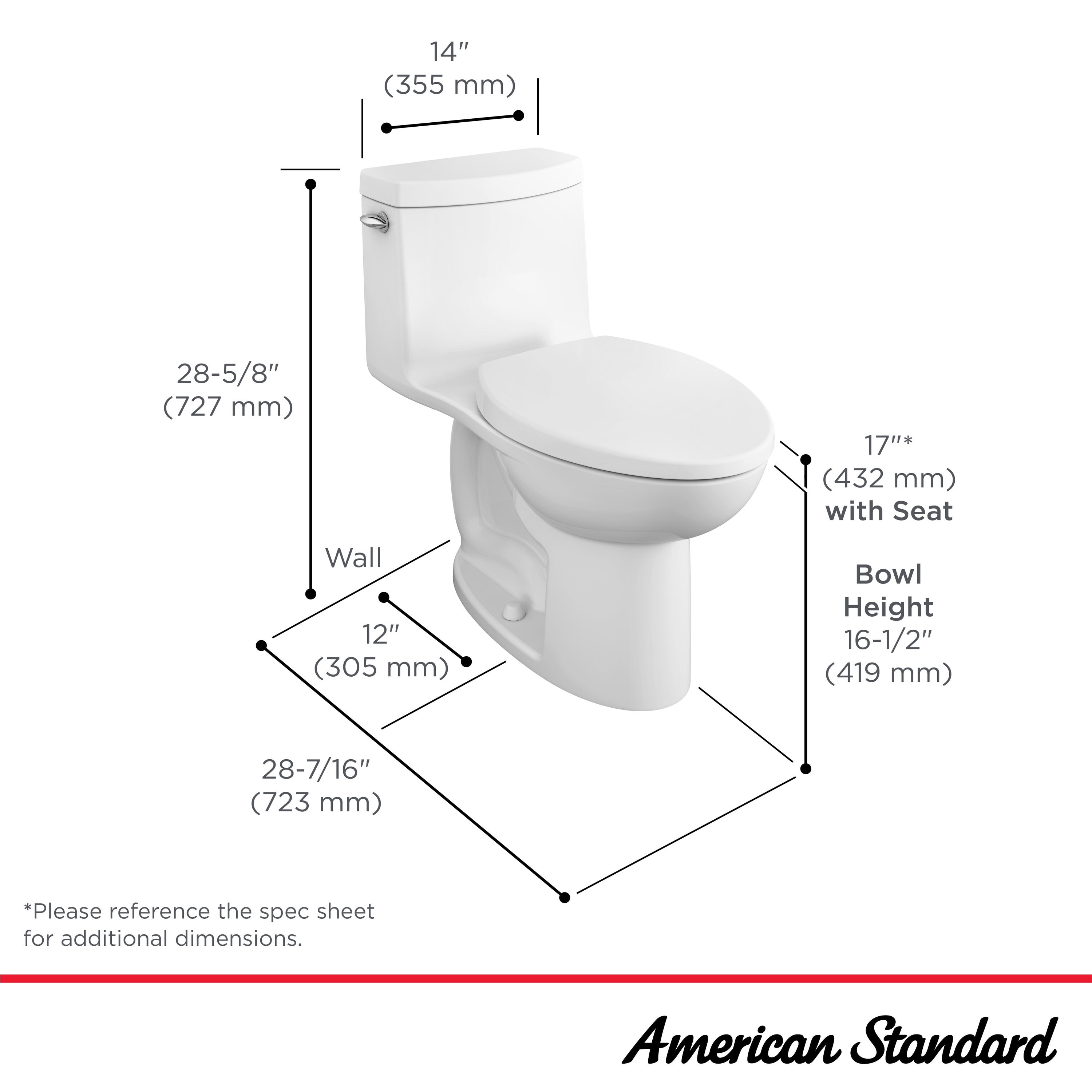 American Standard 2535228.020 toilets - View #6