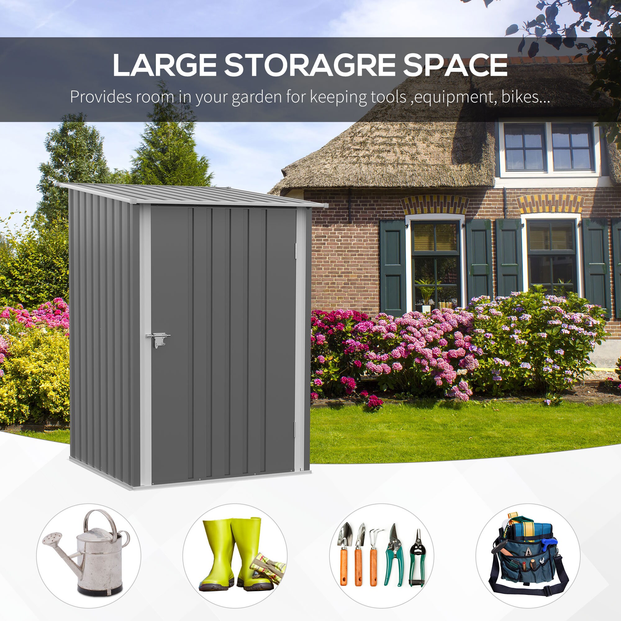 Misopily LMS0302M18 Metal-Storage-Buildings-Sheds - View #4