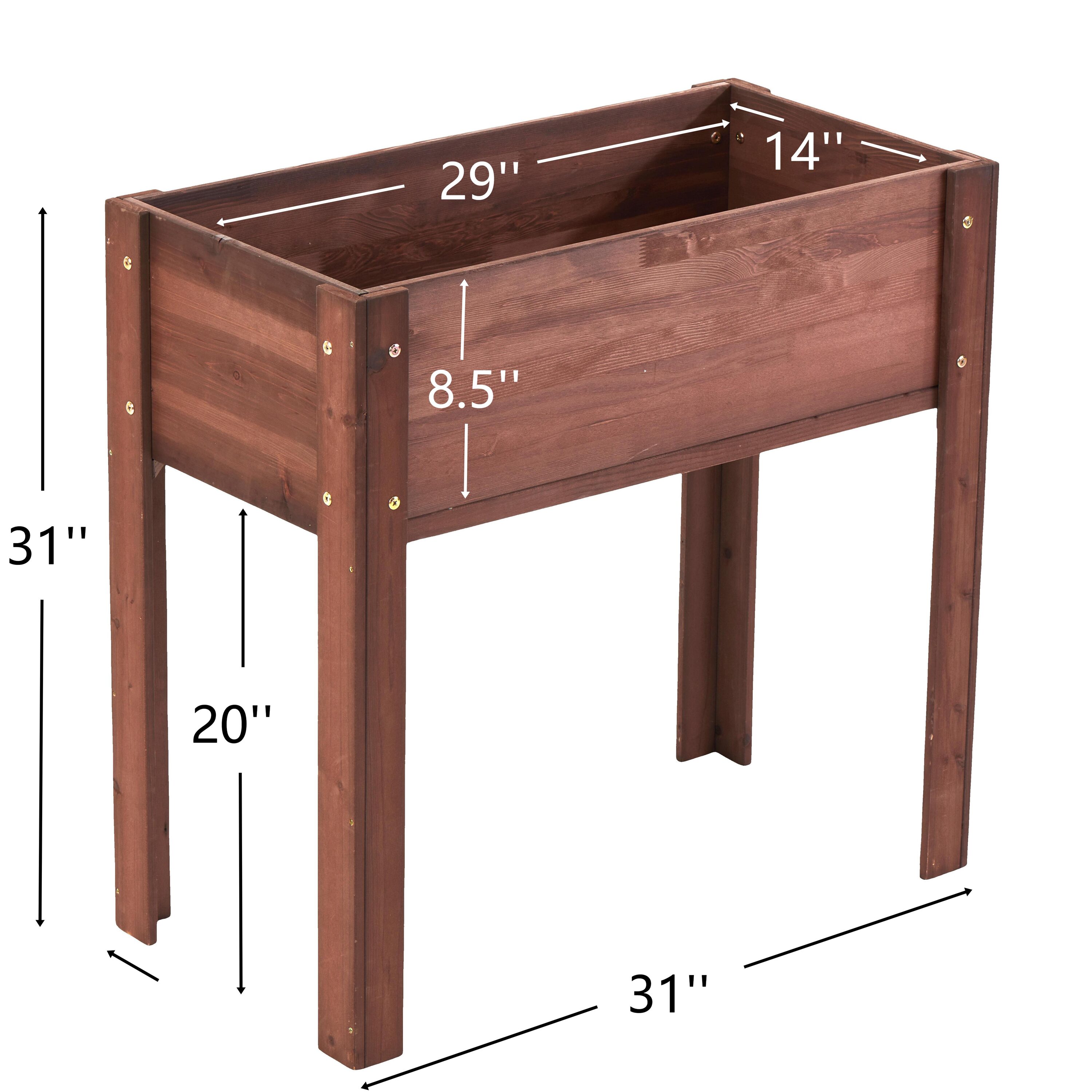 Runesay QCGABED04-13 Raised-Planter-Boxes - View #5