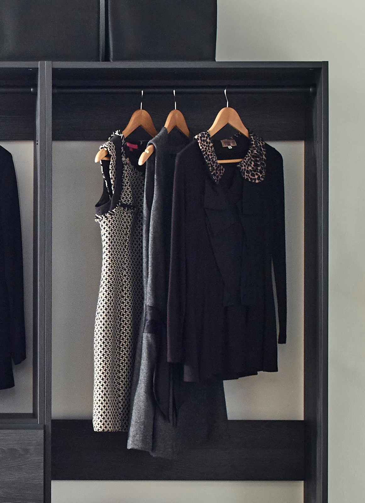 Klair Living PROSPER-EDB BLK Wood-Closet-Kits - View #6