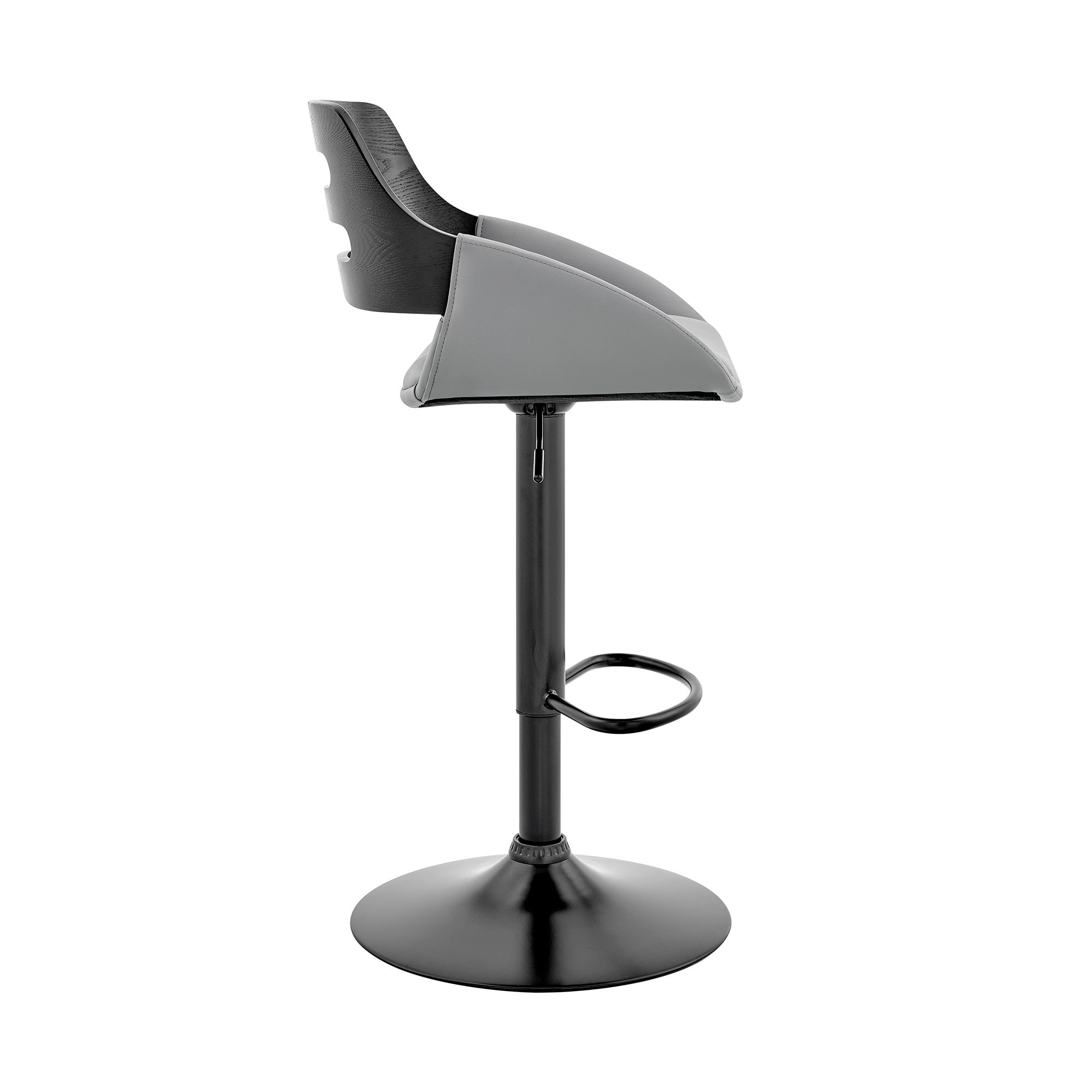 Armen Living LCKTBABLBLGR stools - View #3