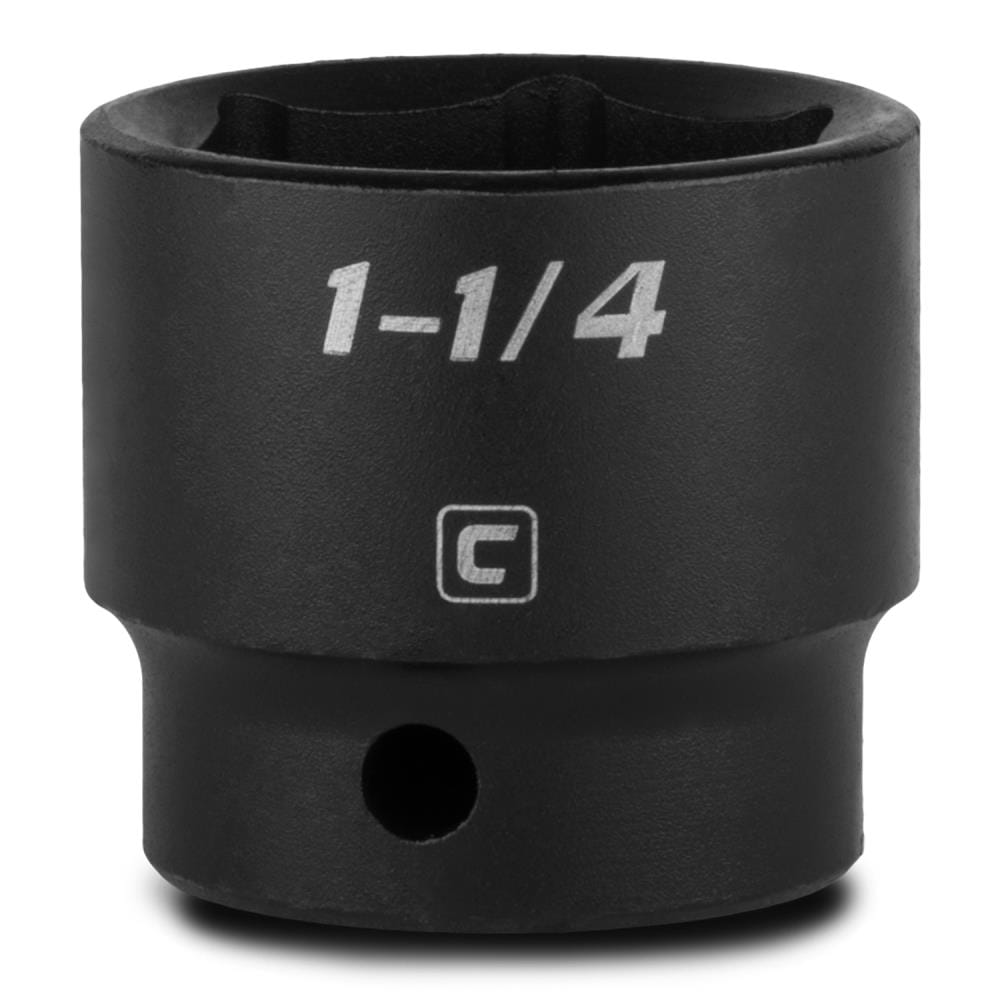 Capri Tools CP55065 Standard (SAE) 1/2-in Drive 1-1/4-in 6-point Impact Socket Individual