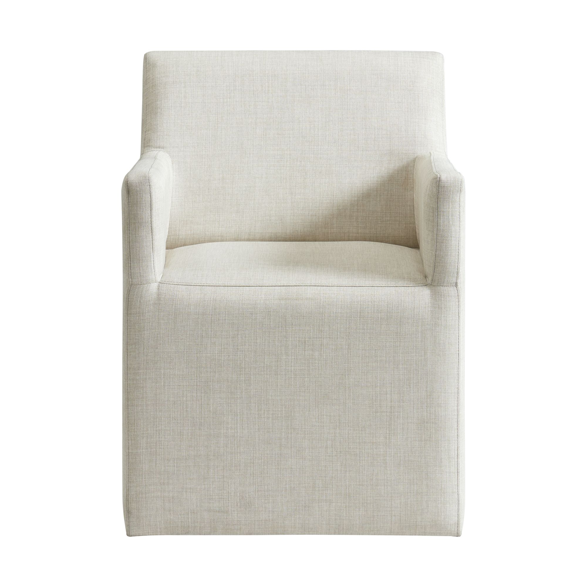 Picket House Furnishings Polyester Upholstered Dining Arm Chair (Composite Frame)