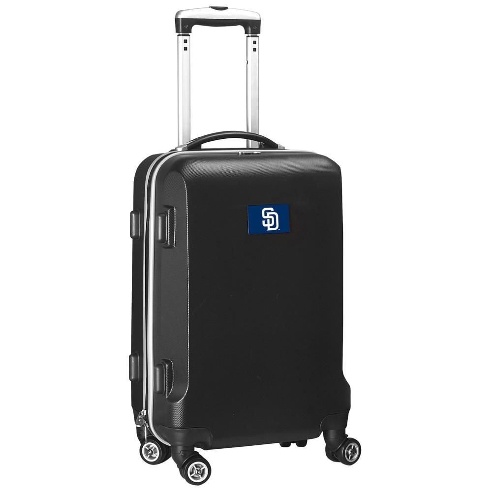 Mojo Licensing MLSDL204_BLACK MLB San Diego Padres 24 x 15 x 9 Black Polycarbonate Hardshell Carry-on Bag (1-Bag)