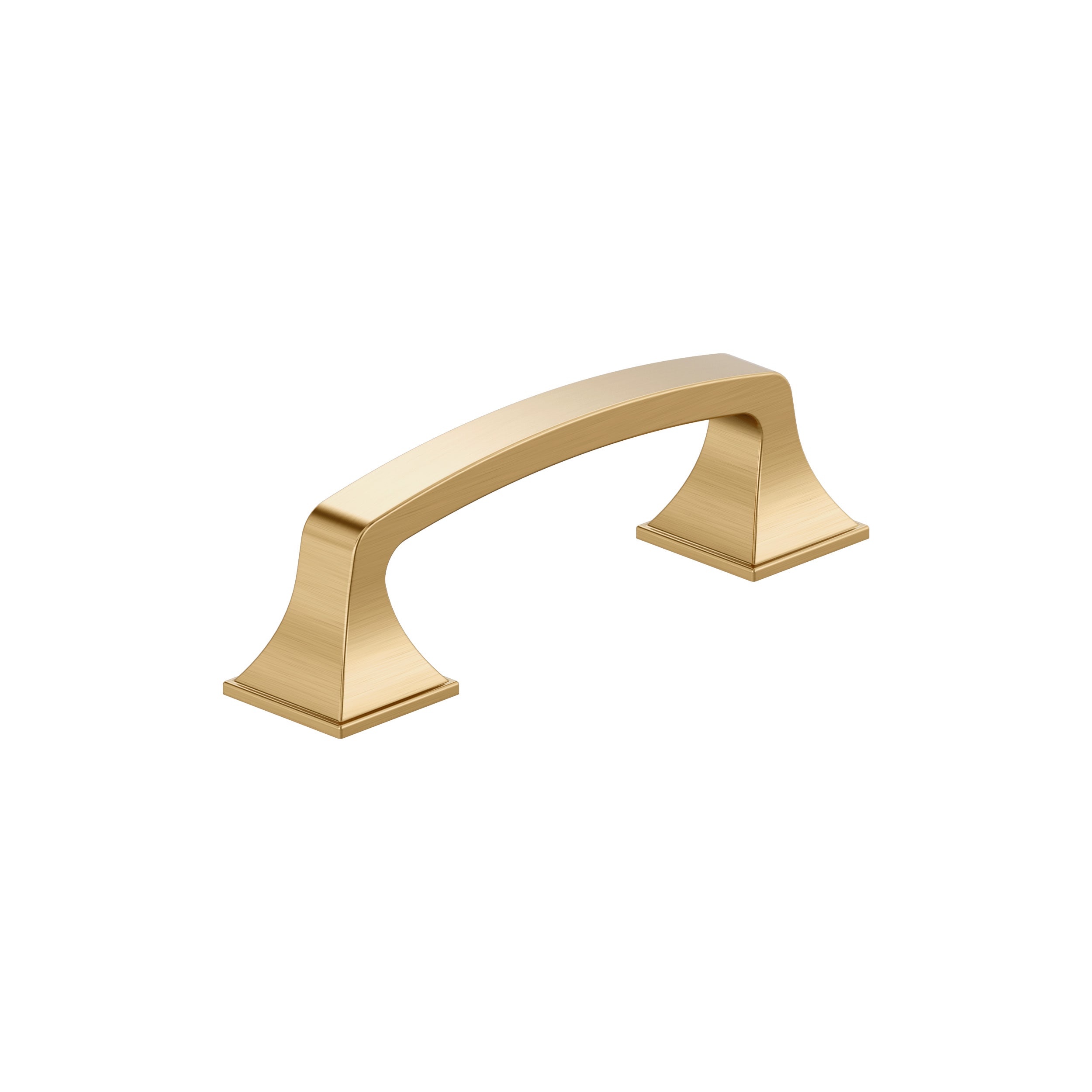 Amerock BP36778CZ Ville 3-in , 76mm Center to Center Champagne Bronze Arch Handle For Use on Appliances Drawer Pulls