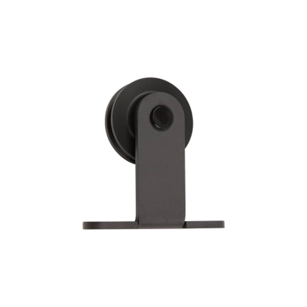Delaney Hardware BD3064 72-in Matte Matte black Indoor Low profile Single Barn door hardware kit