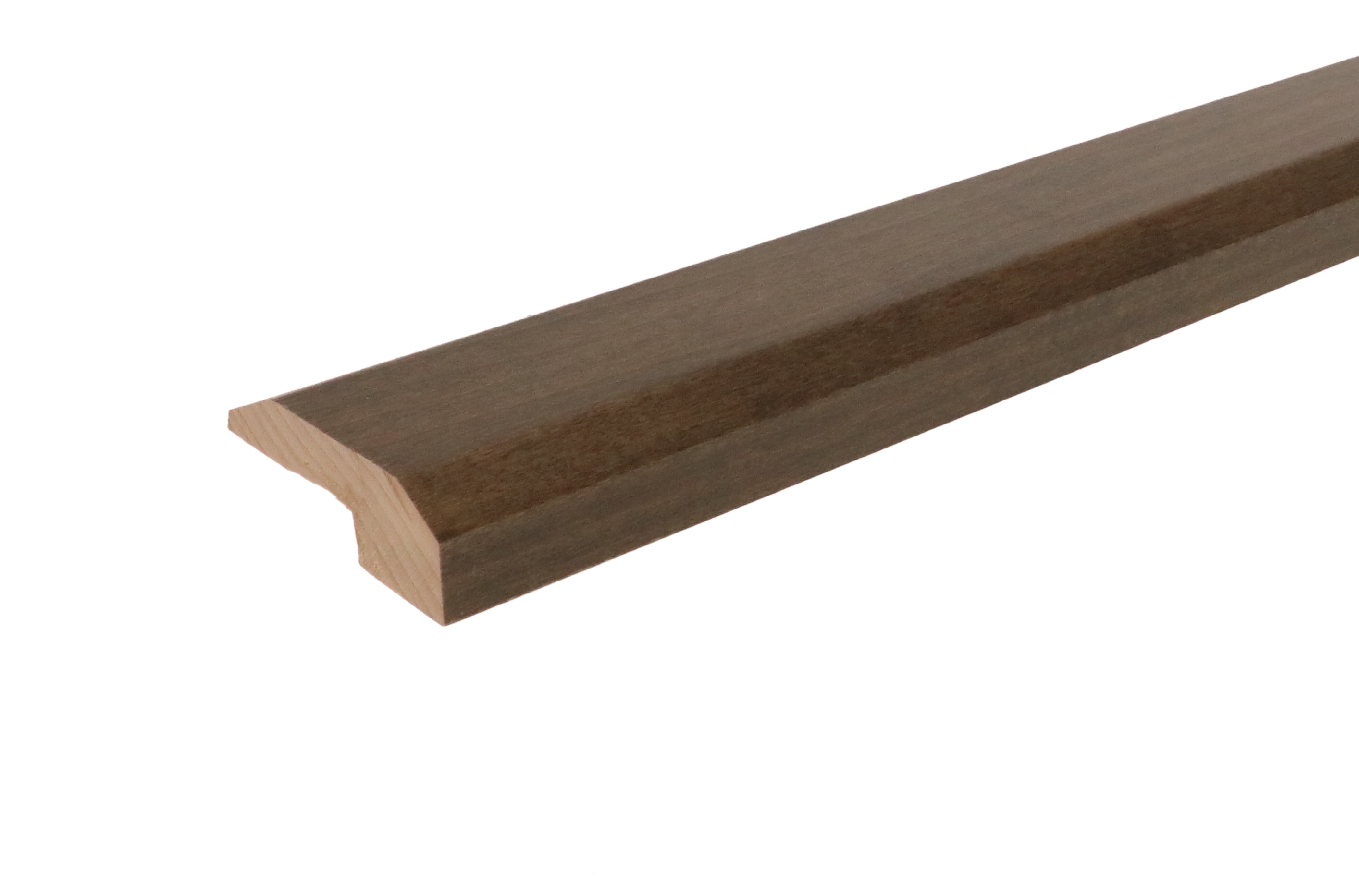 Flexco Espresso 0.688-in T x 2-in W x 78-in L Solid Wood Threshold