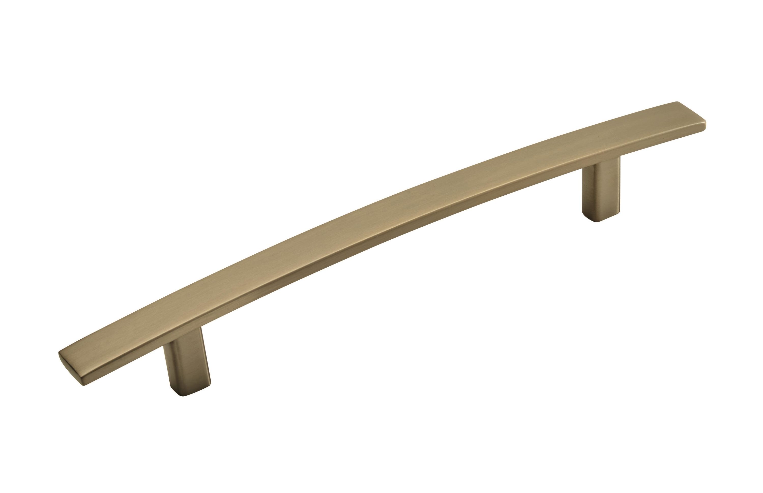 Amerock BP26205BBZ Cyprus 8-in , 203mm Center to Center Golden Champagne Arch Handle For Use on Appliances Drawer Pulls