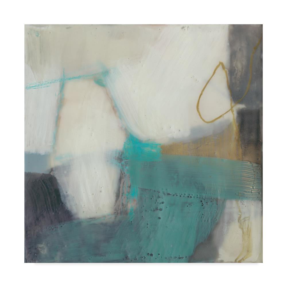 Trademark Fine Art WAG08769-C2424GG Framed 24-in H x 24-in W Abstract Print on Canvas