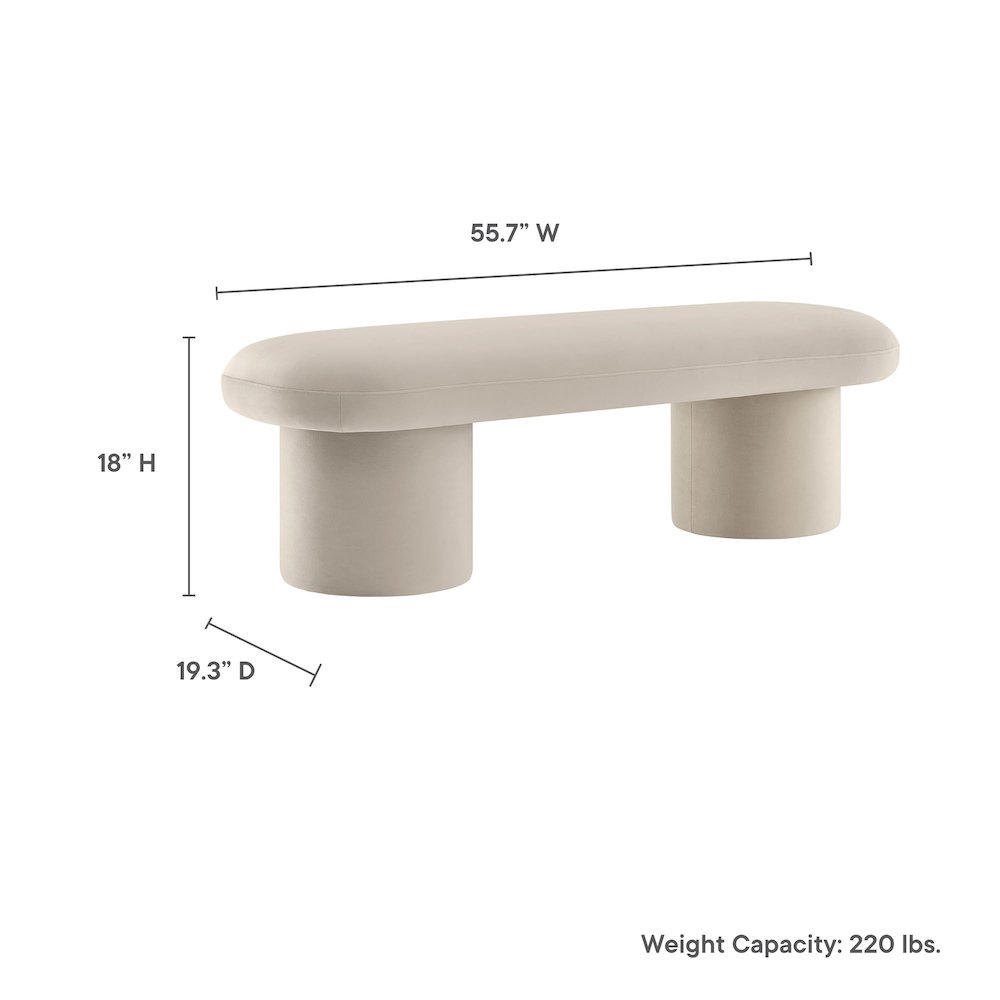 Modway EEI-7083-ALM bench - View #3