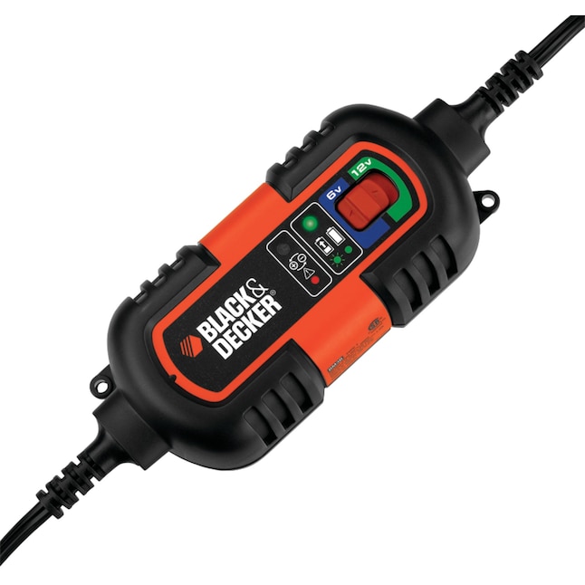 BLACK+DECKER 120-Amp 6/12-volt Car Battery Charger in the Car