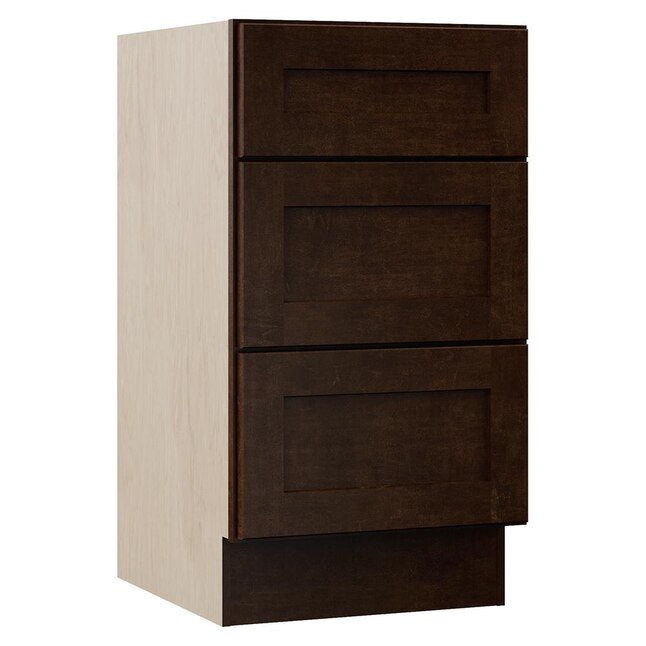 VILLA BATH by RSI Sanabelle 18-in W x 33.5-in H x 21.5-in D 3-Drawer Freestanding Cabinet Banks VILLA BATH by RSI Sanabelle 18-in W x 33.5-in H x 21.5-in D 3-Drawer Freestanding Cabinet Banks