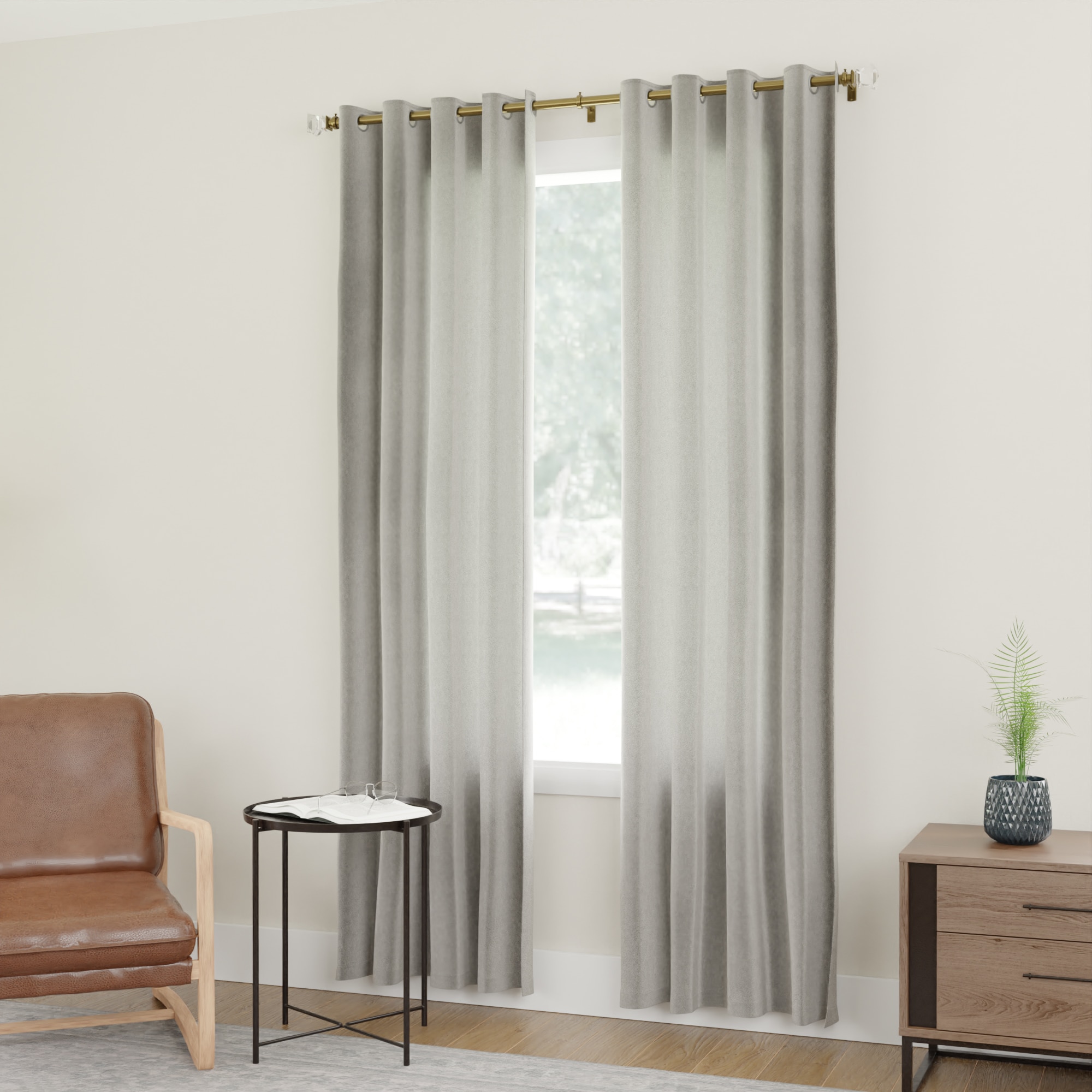 allen + roth FSI 6802A BGLD Curtain-Rods - View #14