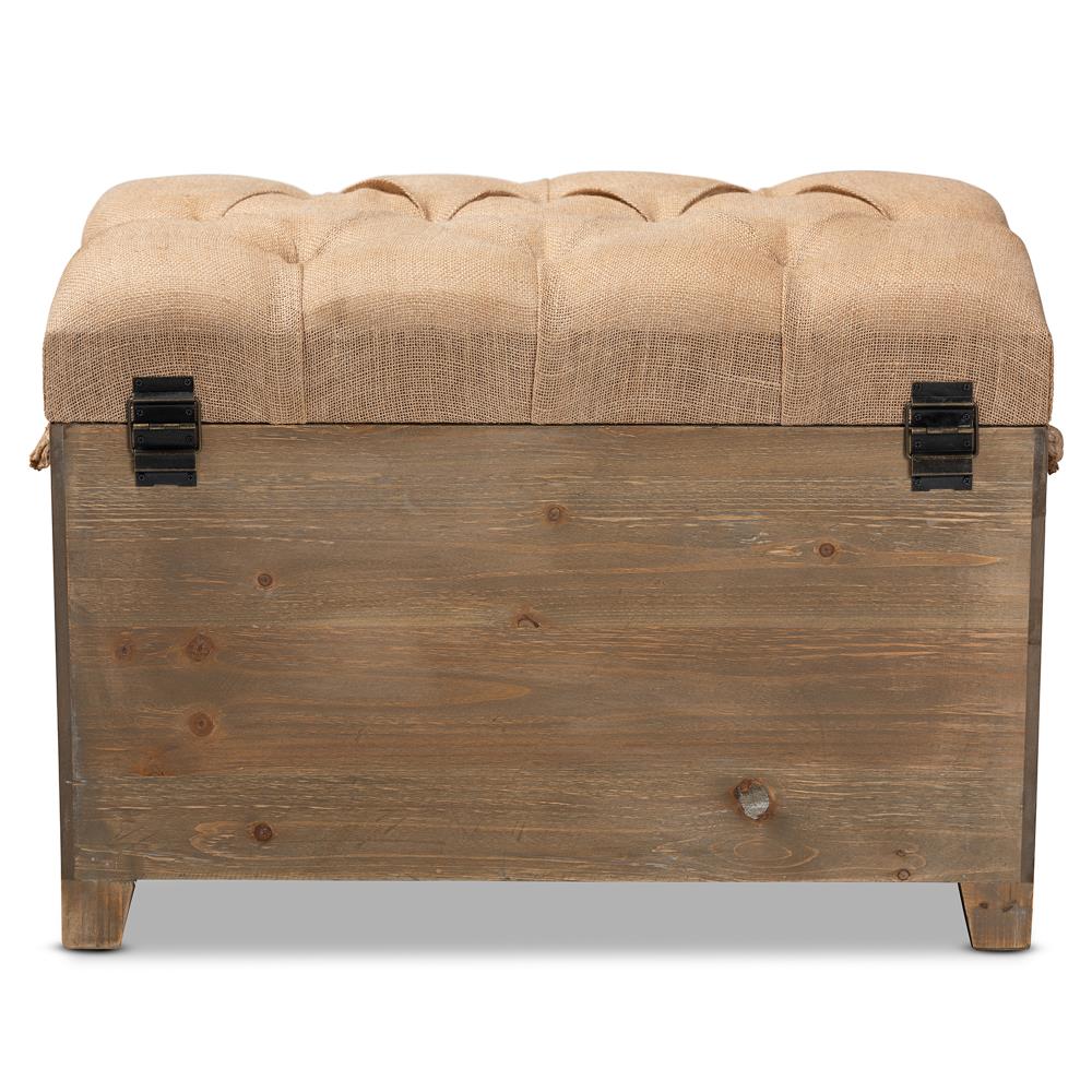 Baxton Studio 162-10561-LW Indoor-Ottomans - View #7