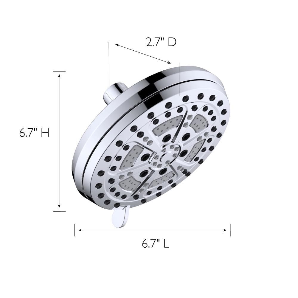 Design House 582700-PC Fixed-Showerhead - View #3