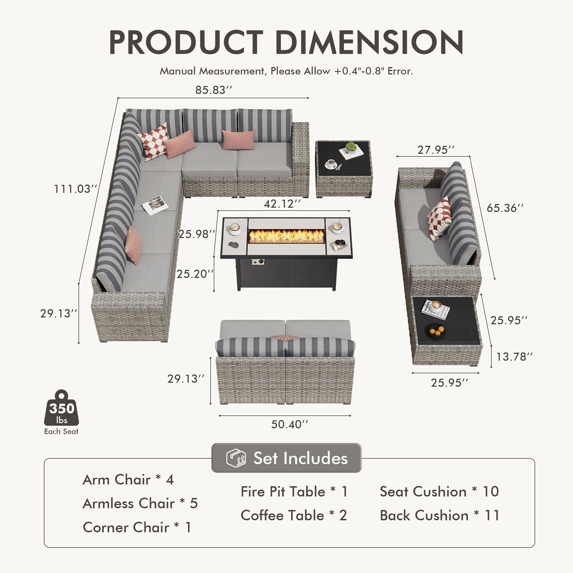 ALTRIGUS 6ALCFP03BBR20T04 Patio-Sofas-Daybeds - View #10