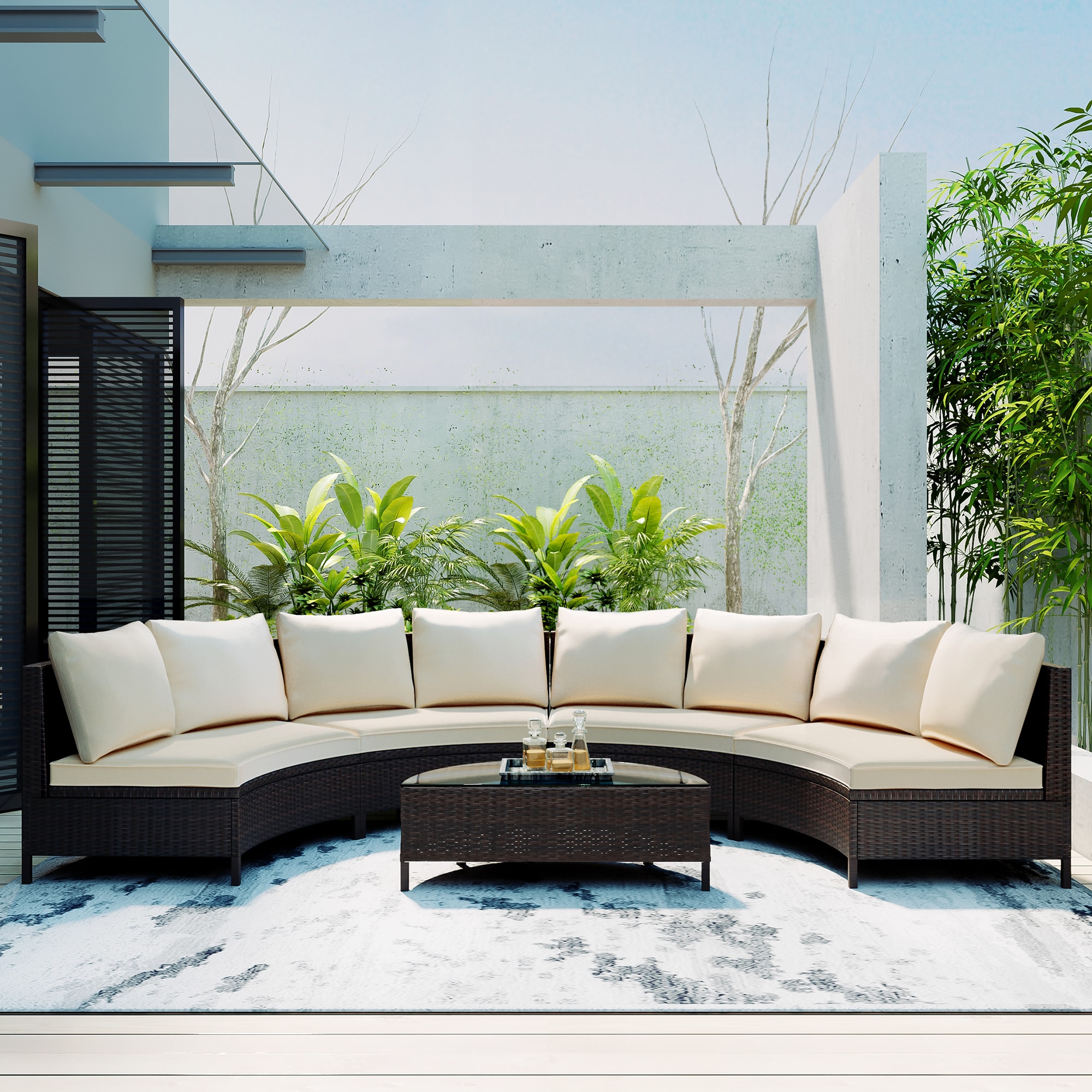 ModernLuxe L-SP100149AAA Patio-Sofas-Daybeds - View #2