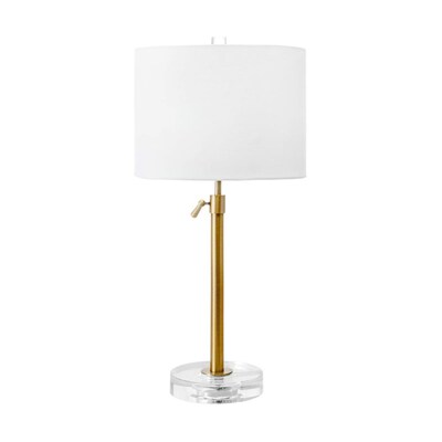 Nuloom Gold Table Lamp With Fabric, Annapolis Lighting Floor Lamps