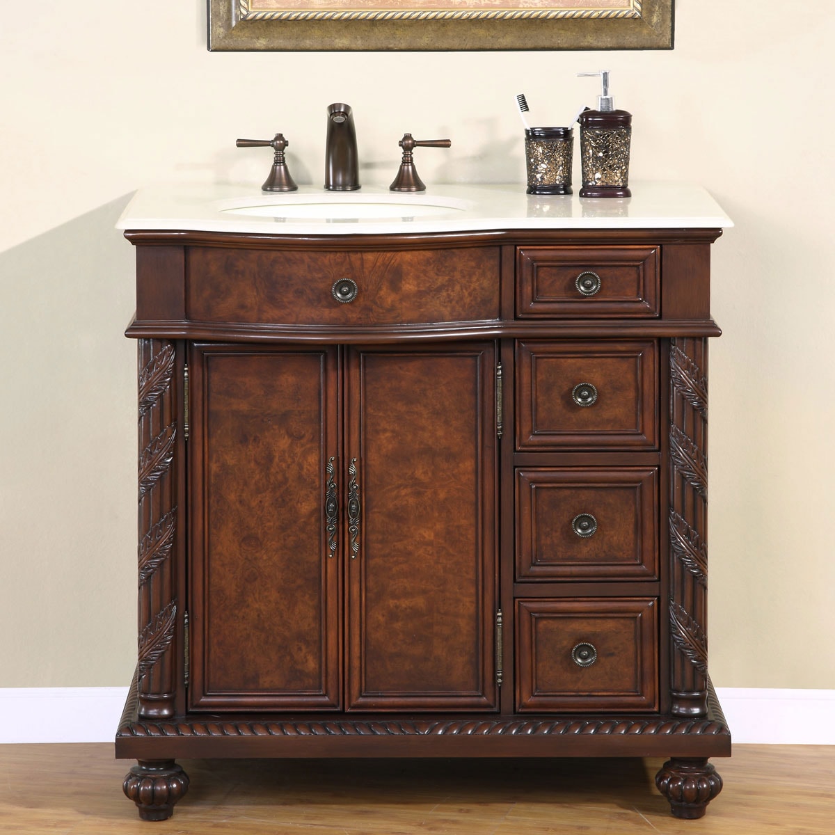 ずっと気になってた English 36-in Exclusive Silkroad Chestnut Single Undermount トップス