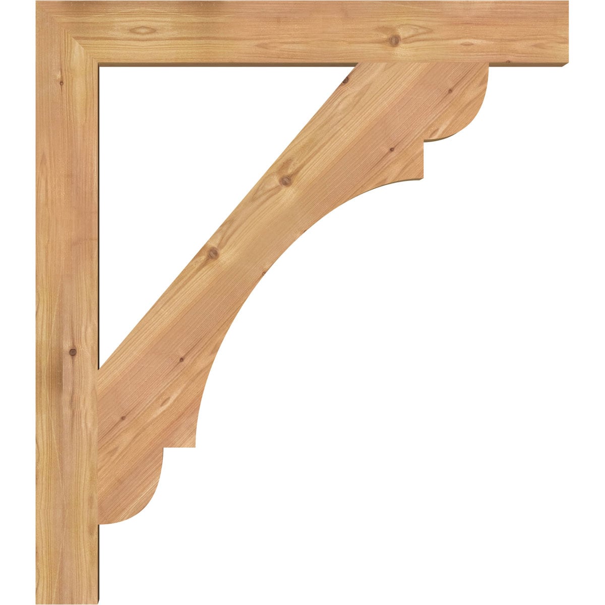 Ekena Millwork BKT04X30X34OLY05SWR Exterior-Brackets-Braces - View #3