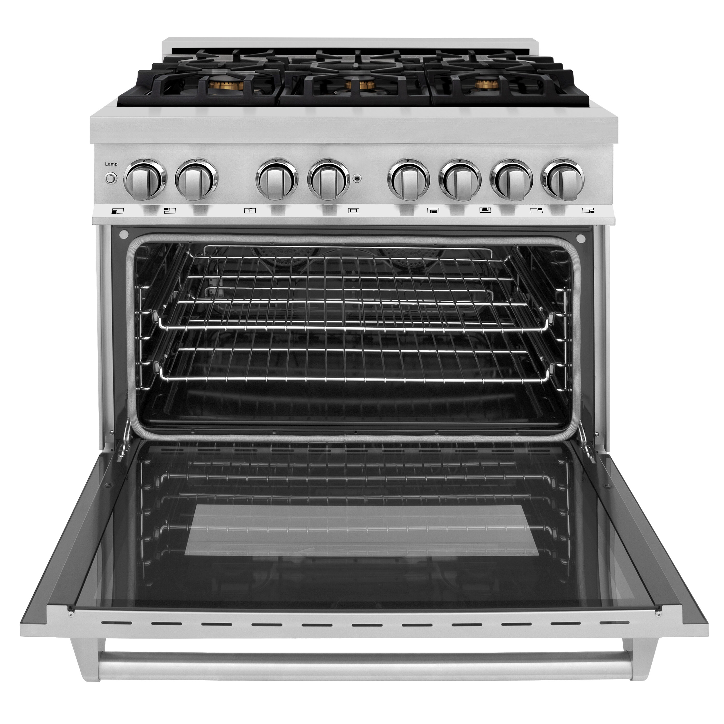 ZLINE KITCHEN & BATH RA-BR-GR-36 Dual-Fuel-Ranges - View #7