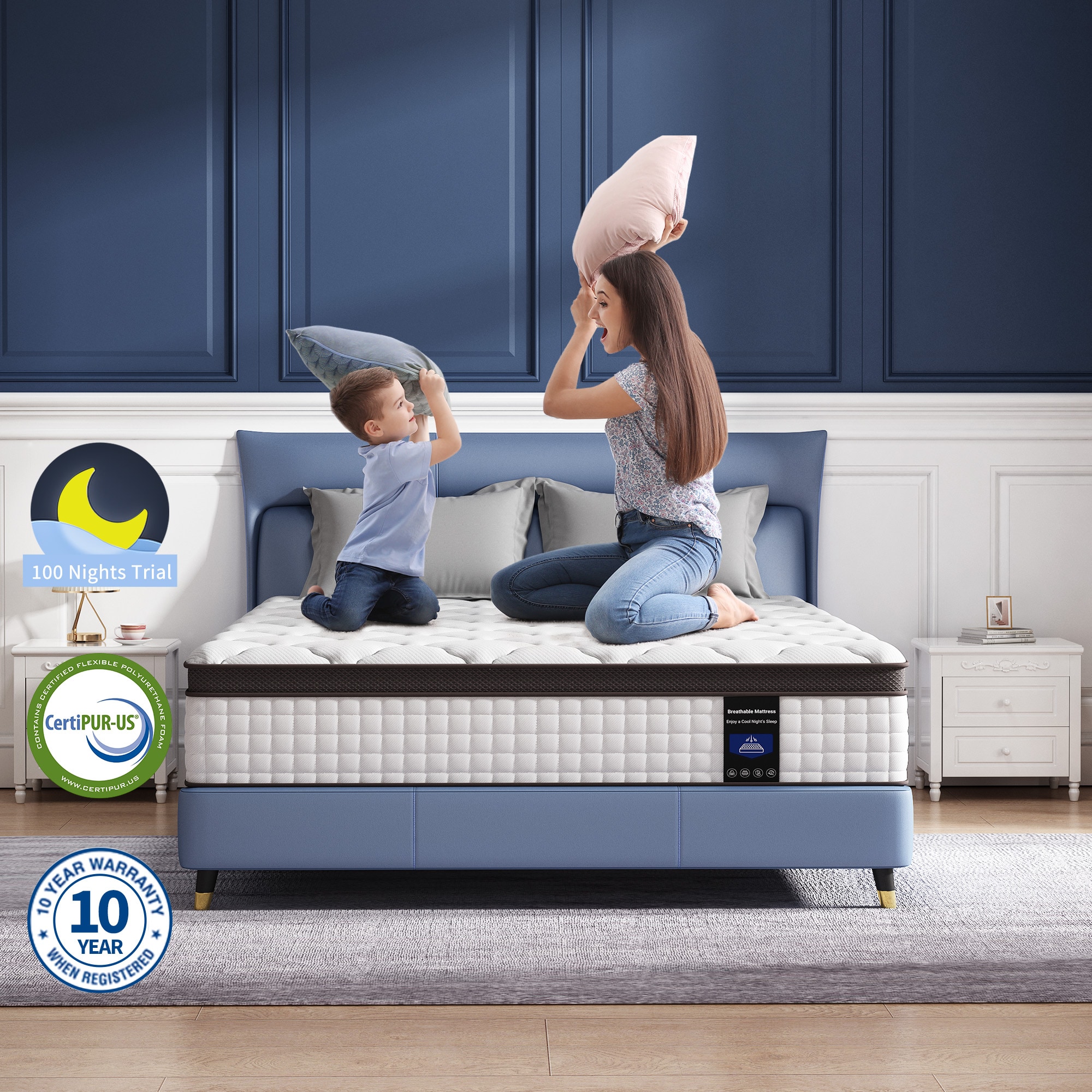 Kescas 14KING-KTA Mattresses-Boxsprings - View #7