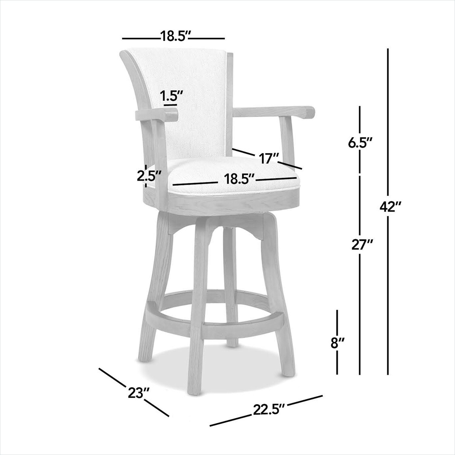 Watnature ZRSY2RZNQG42 Dining-Chairs - View #5