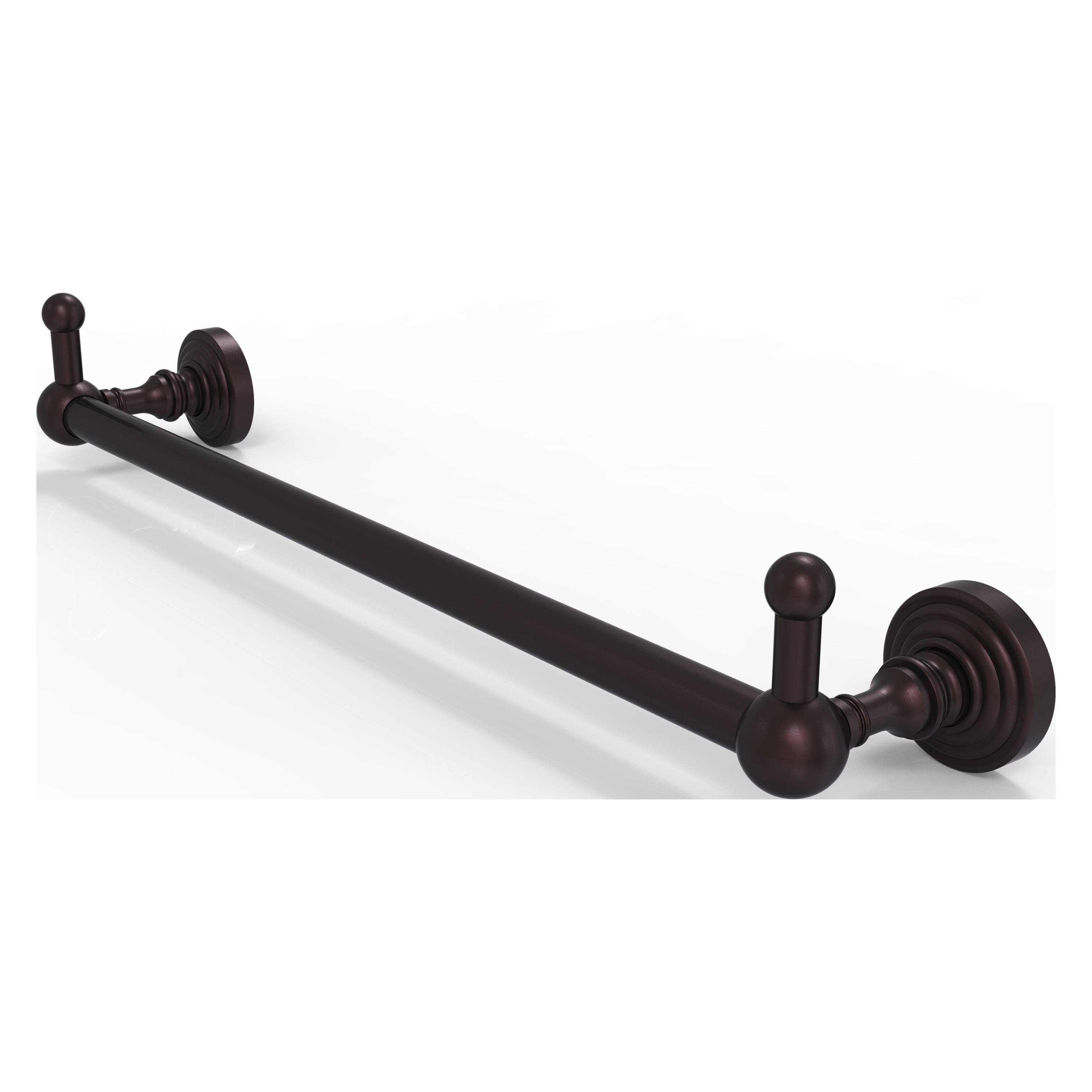 Allied Brass WP-41-30-PEG-ABZ Waverly Place 30-in Antique Bronze Wall mount Single Towel Bar