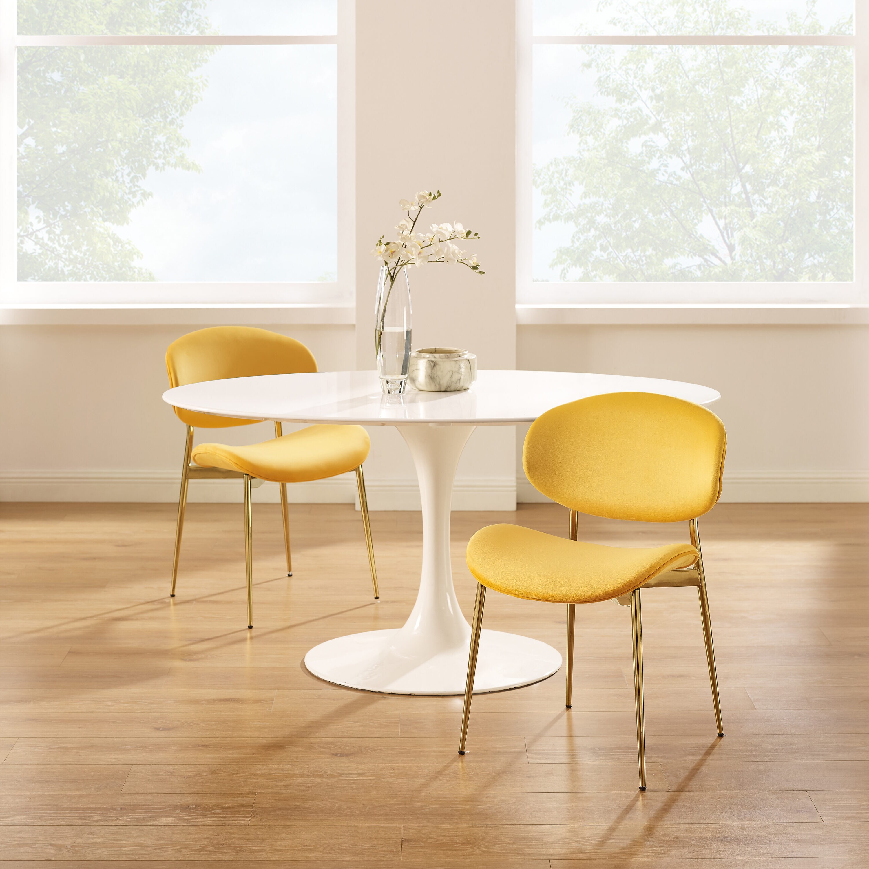 Art Leon CC056-2-YE Dining-Chairs - View #9