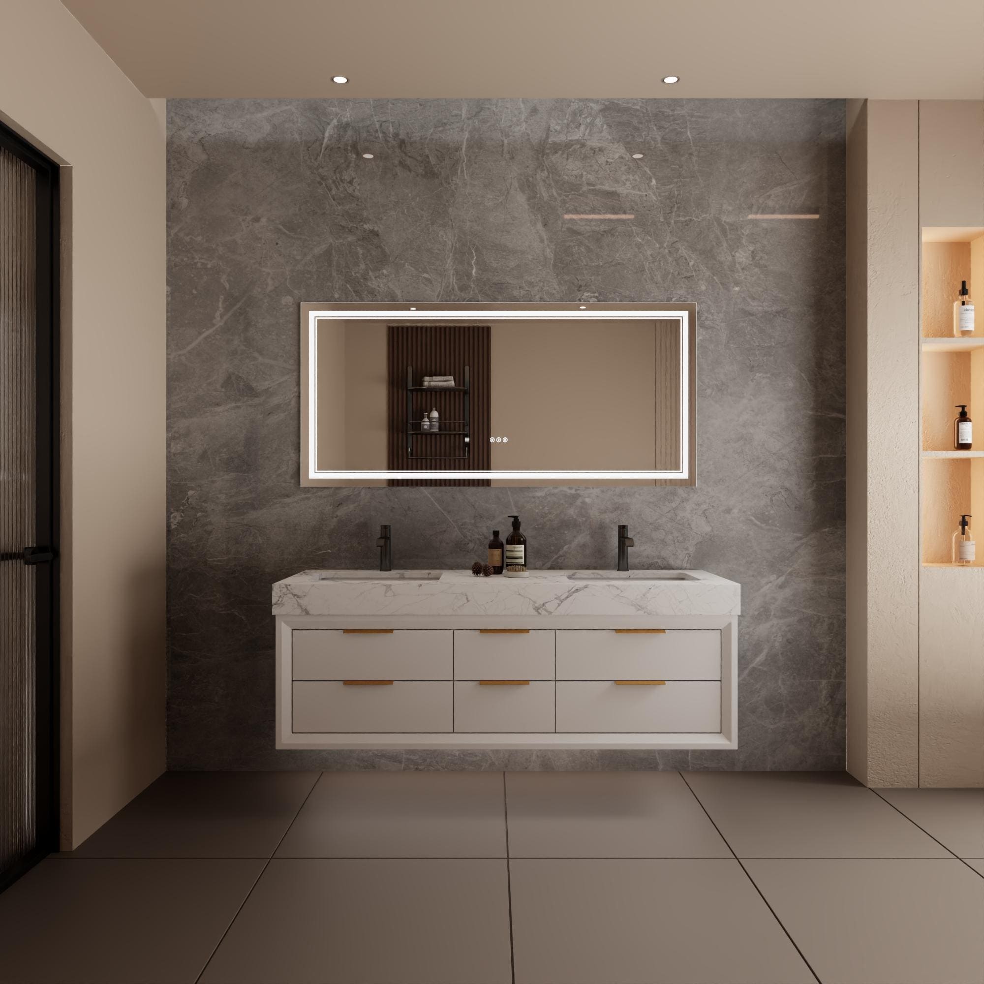 Bayfeve BFKF-3036D4-MIR Framed-Bath-Mirrors - View #17