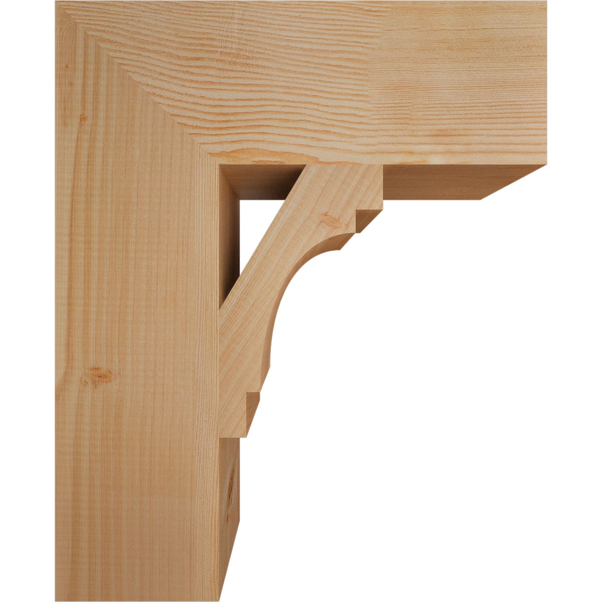 Ekena Millwork BKT06X18X22MRC05SDF Exterior-Brackets-Braces - View #3