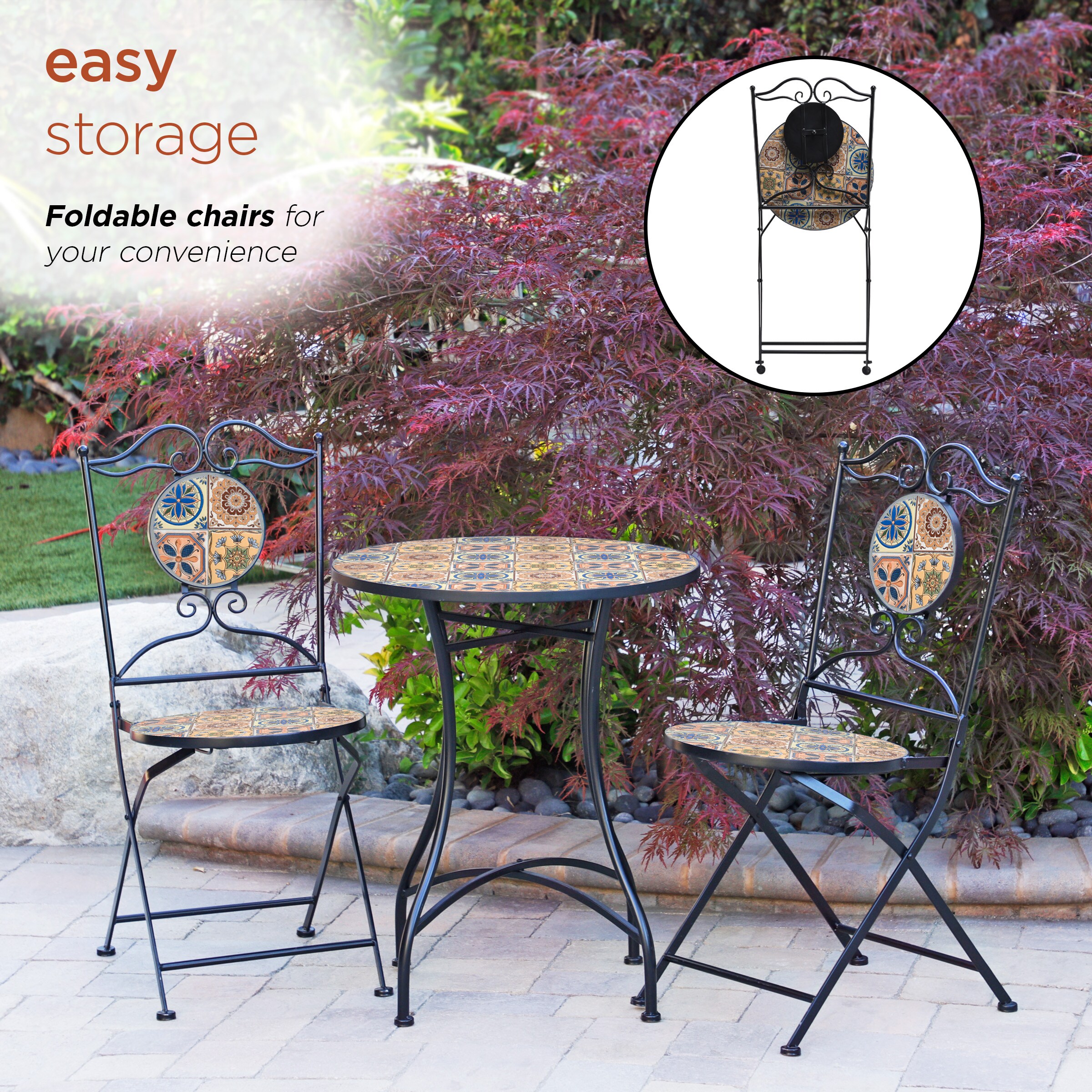 Alpine Corporation MJK148A Patio-Dining-Sets - View #6