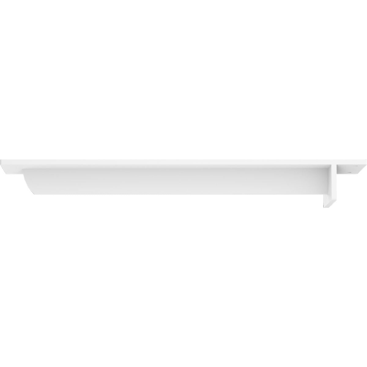 Ekena Millwork BKTM03X18X02HEPWH Mending-Plates-Brackets-Braces - View #4