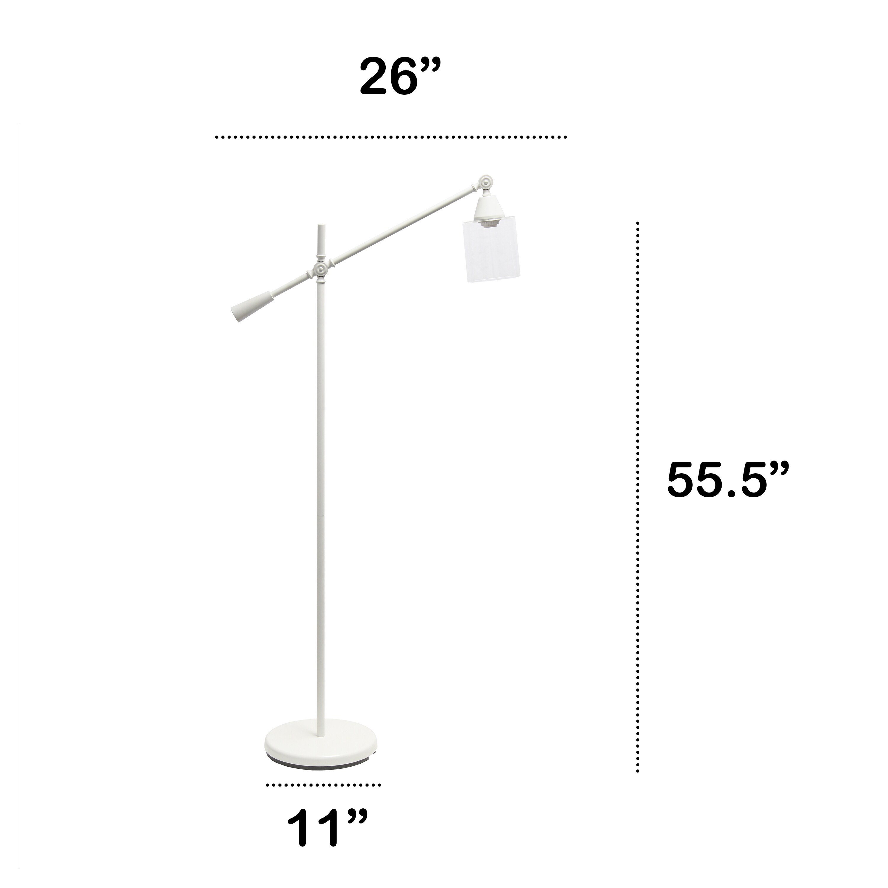 Lalia Home LHF-5021-WH floorlamps - View #3