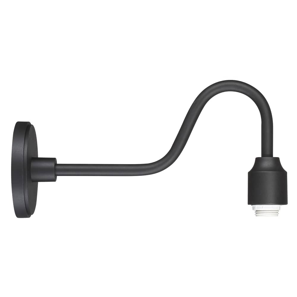 The Great Outdoors  797117A Reflective Lighting 9 Inch Tall Outdoor Wall Sconce with 17 Inch Extension