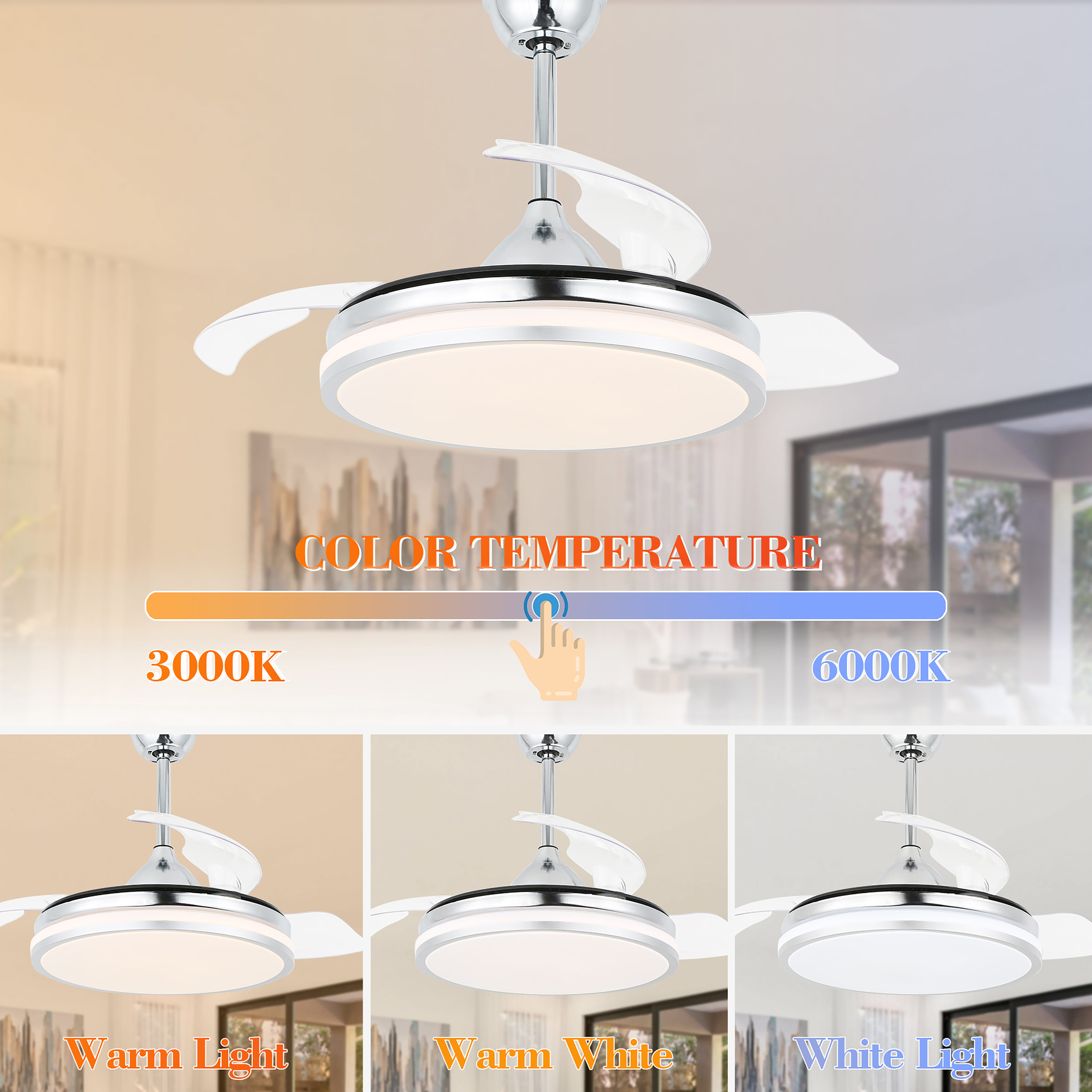 Bella Depot DC4260-C Ceiling-Fans - View #7