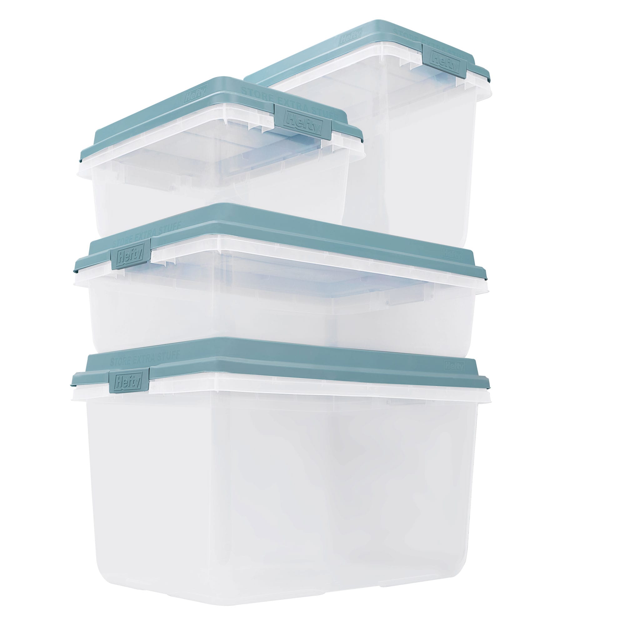 Hefty 407237 Plastic-Storage-Totes - View #12